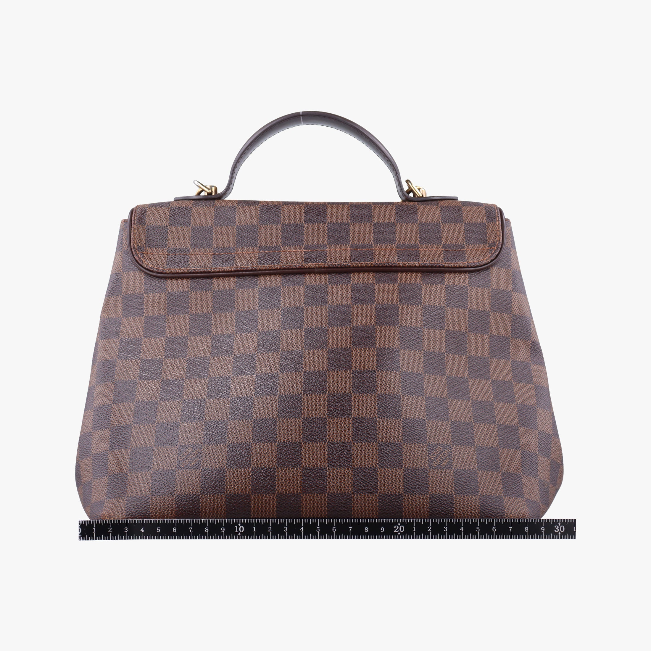 Pre-owned Louis Vuitton BERGAMO MM EBENE Damier Canvas N41168 shoulderbag | stylenewstar
