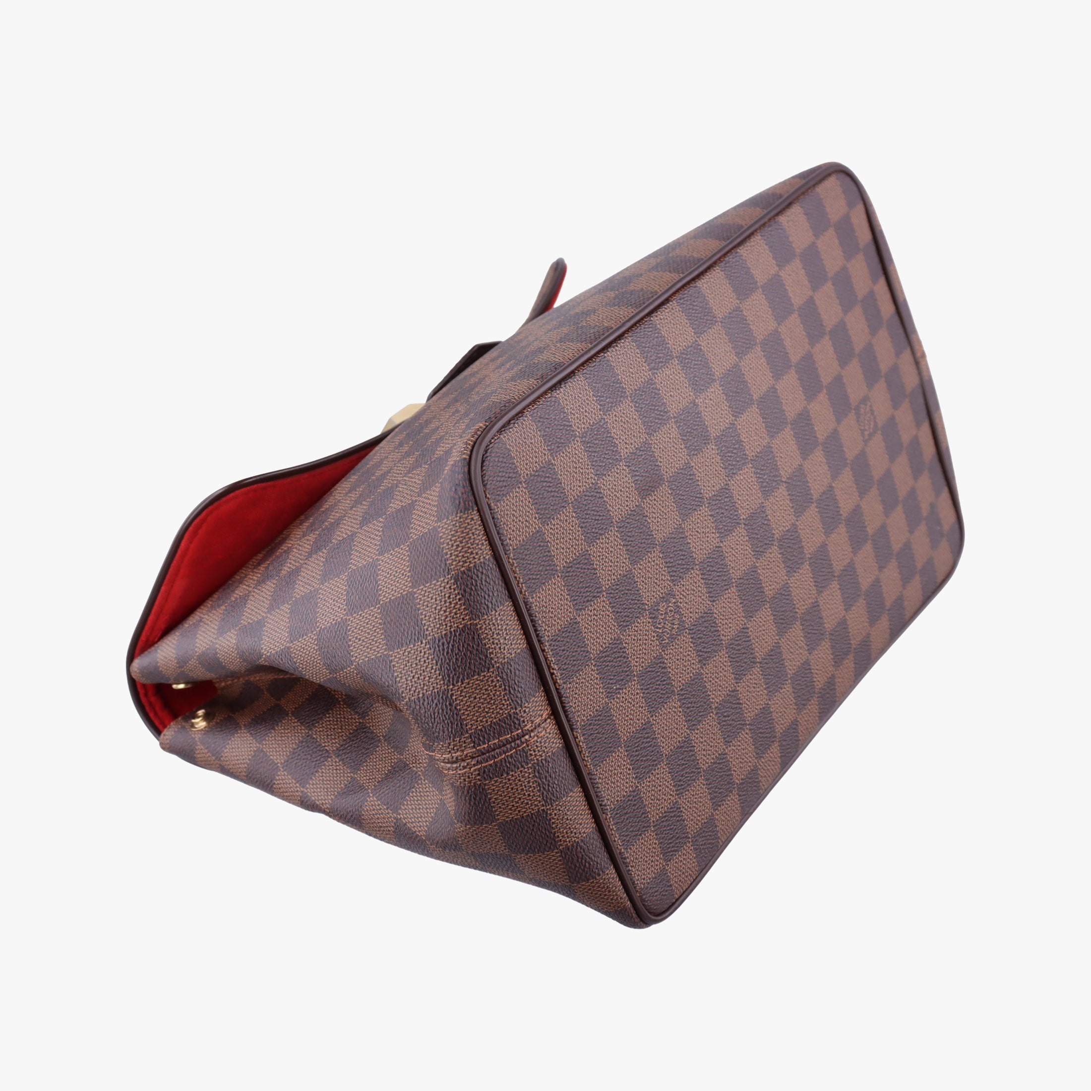 Pre-owned Louis Vuitton BERGAMO MM EBENE Damier Canvas N41168 shoulderbag | stylenewstar