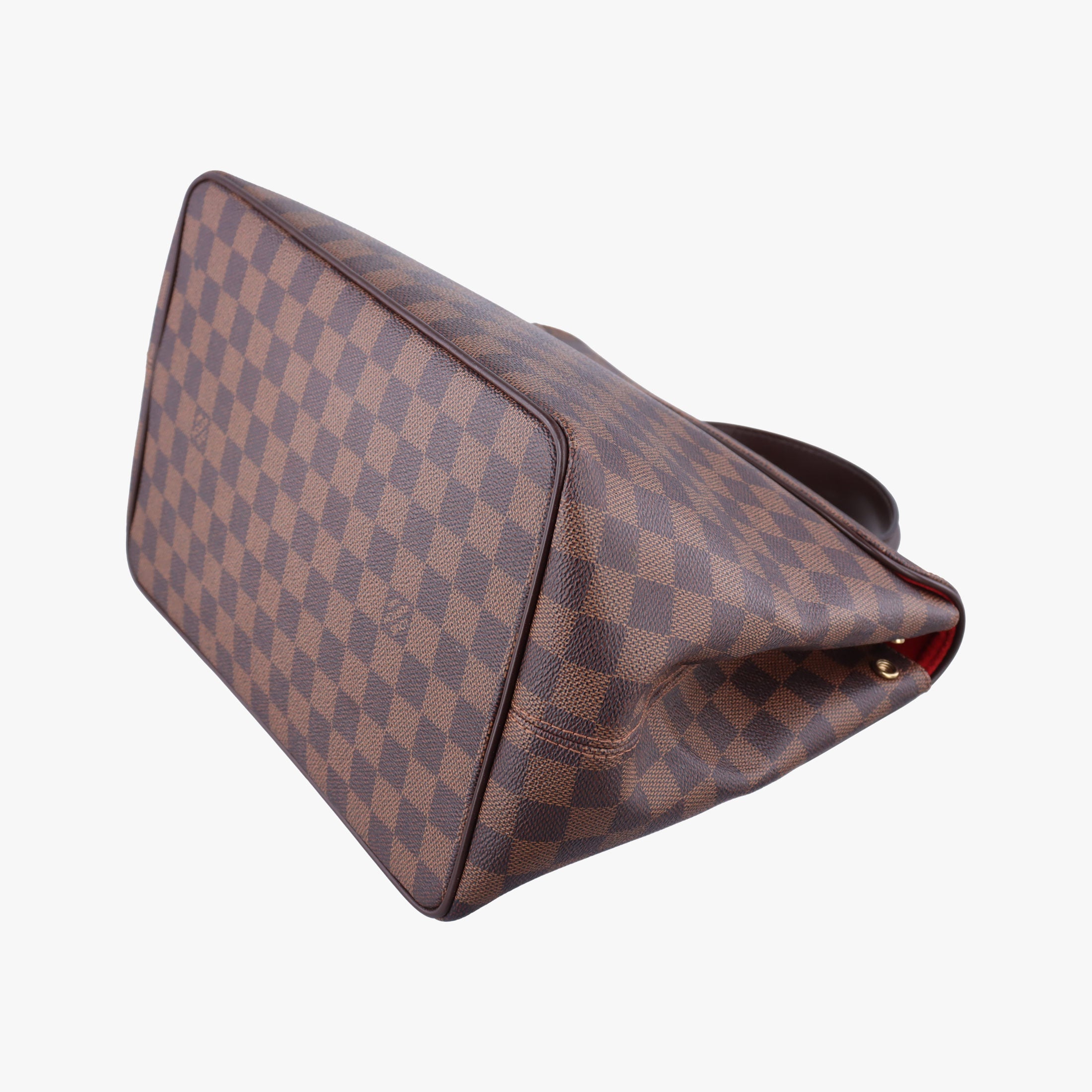 Pre-owned Louis Vuitton BERGAMO MM EBENE Damier Canvas N41168 shoulderbag | stylenewstar