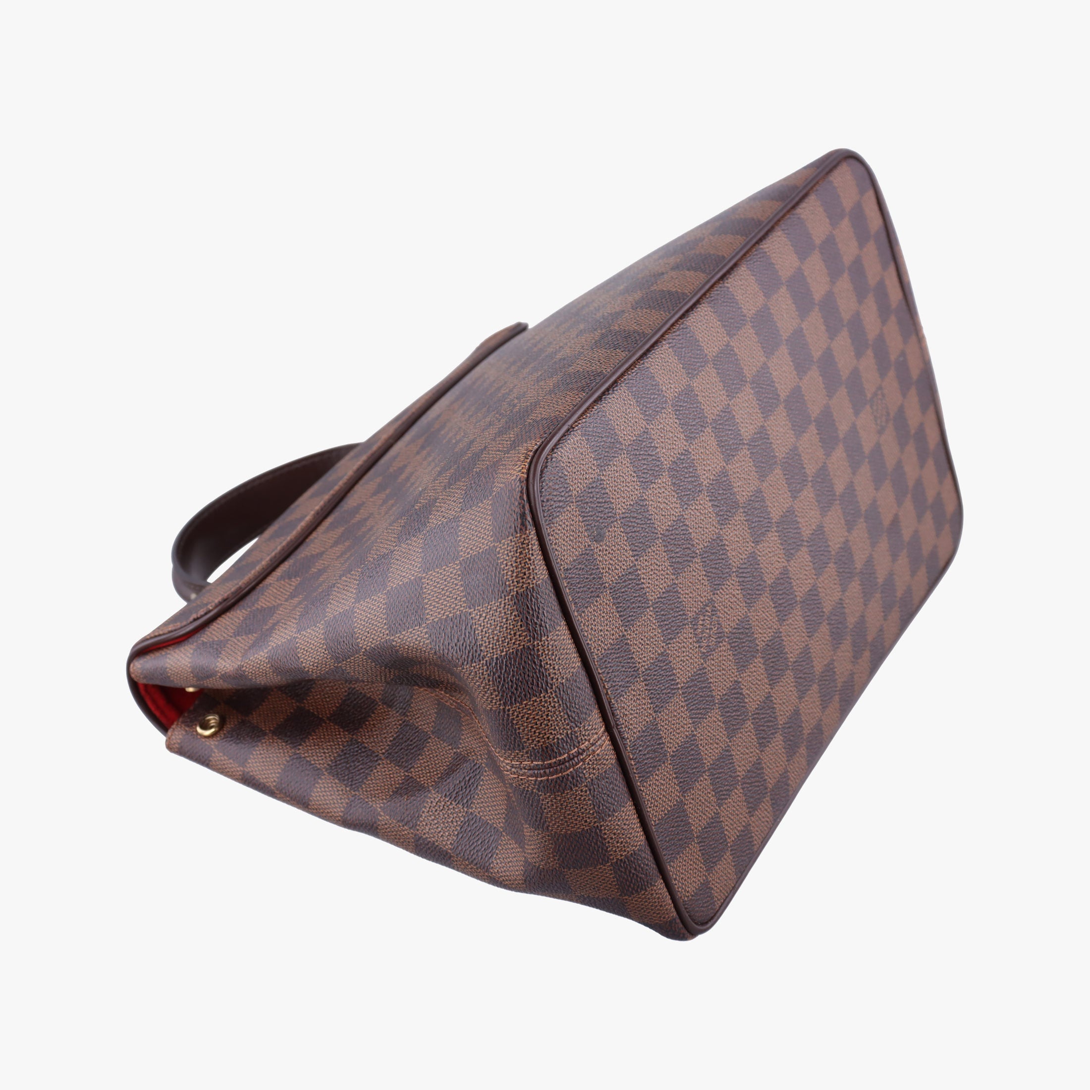 Pre-owned Louis Vuitton BERGAMO MM EBENE Damier Canvas N41168 shoulderbag | stylenewstar
