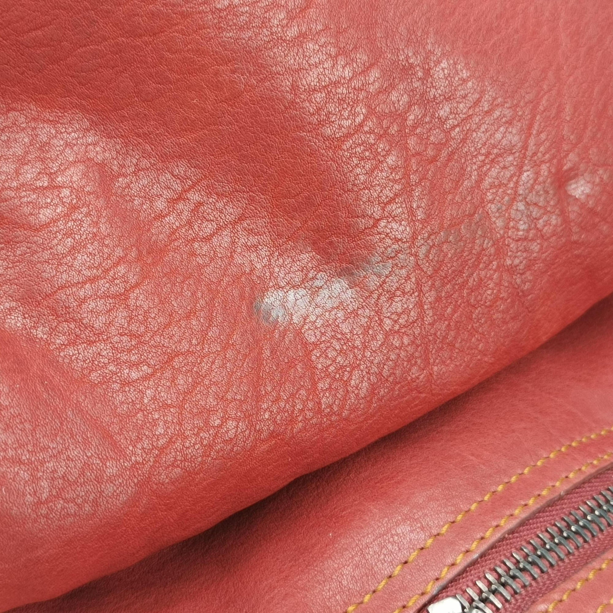 Pre-owned Christian Dior Gaucho Burgundy Leather  handbag | stylenewstar