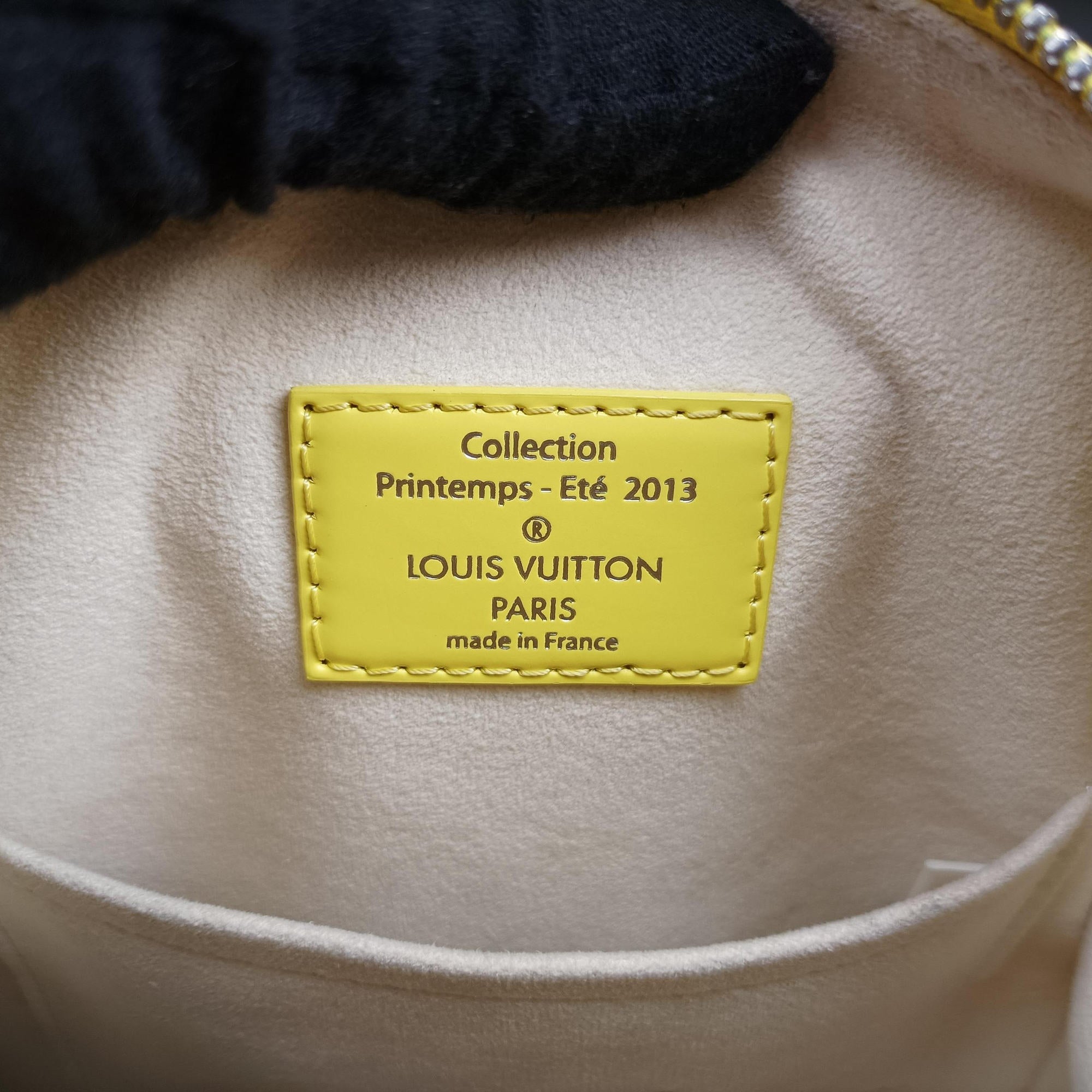 Pre-owned Louis Vuitton SPEEDY CUBE PM JAUNE Damier Facets M48902 handbag | stylenewstar