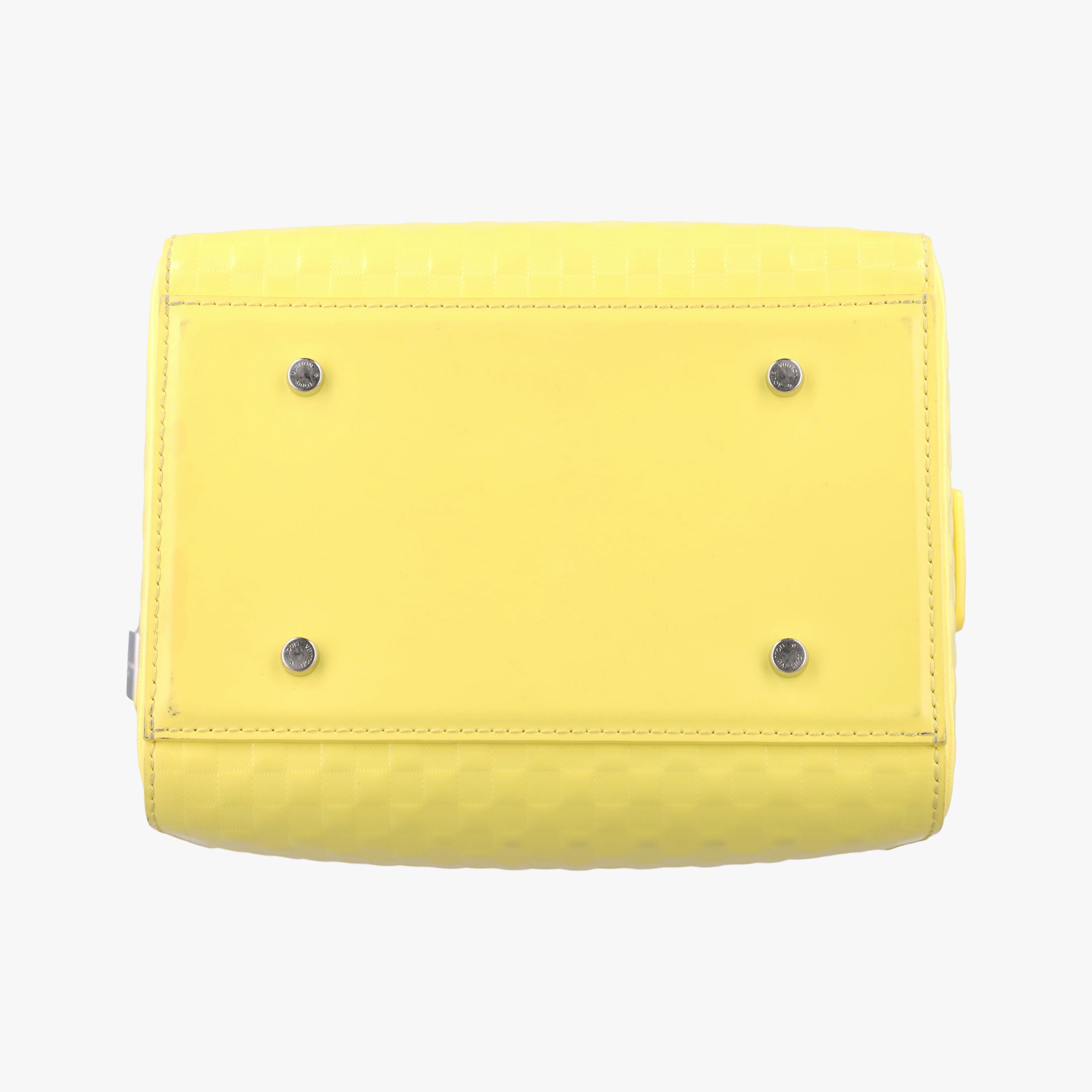 Pre-owned Louis Vuitton SPEEDY CUBE PM JAUNE Damier Facets M48902 handbag | stylenewstar
