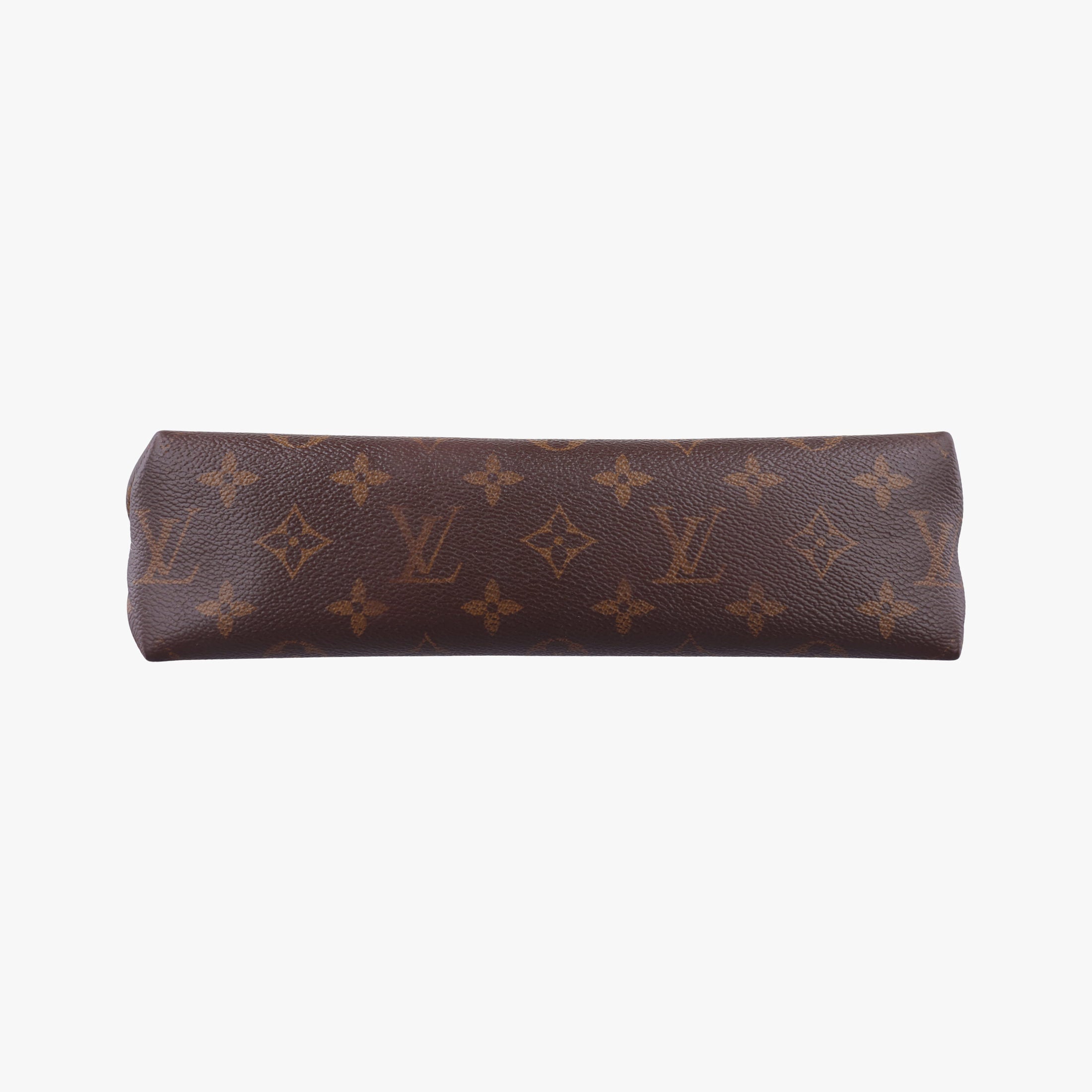 Pre-owned Louis Vuitton SAINT PLACIDE brown×CERISE Monogram Canvas×calf leather M43713 shoulderbag | stylenewstar