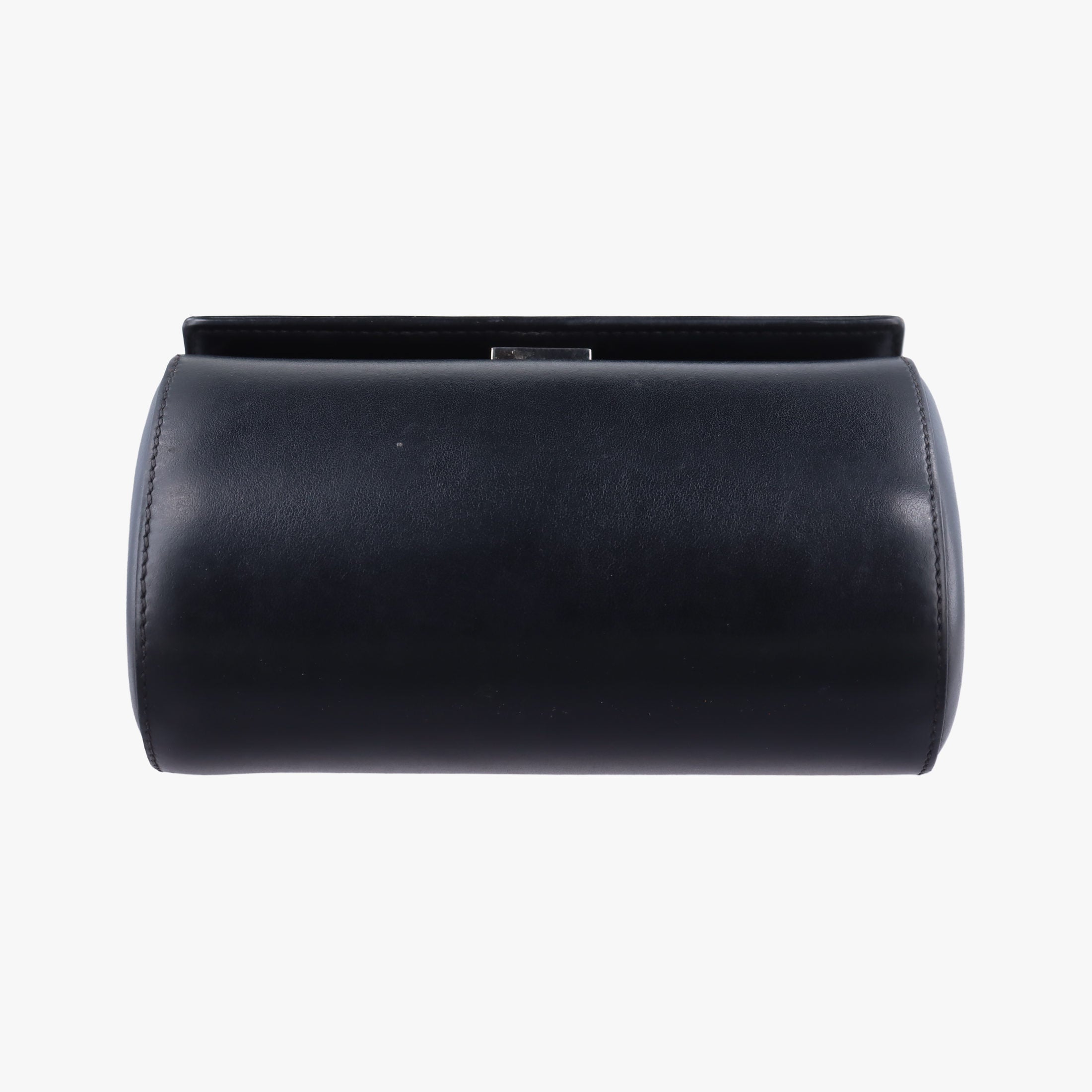 Pre-owned Givenchy Pandora Box Logo Strap Black Leather  shoulderbag | stylenewstar