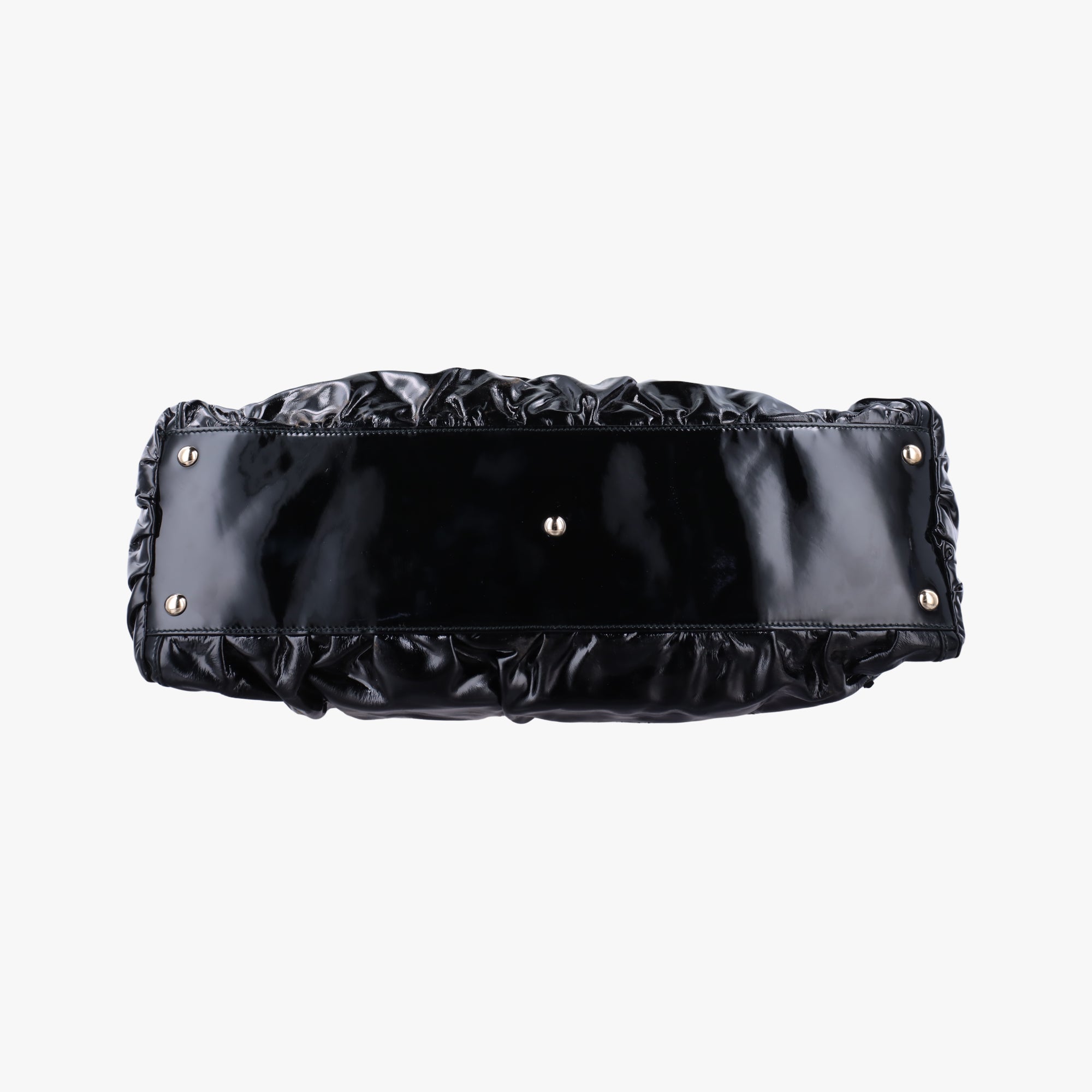 Secondhand Gucci Abbey D-Ring Black enamel  handbag | stylenewstar