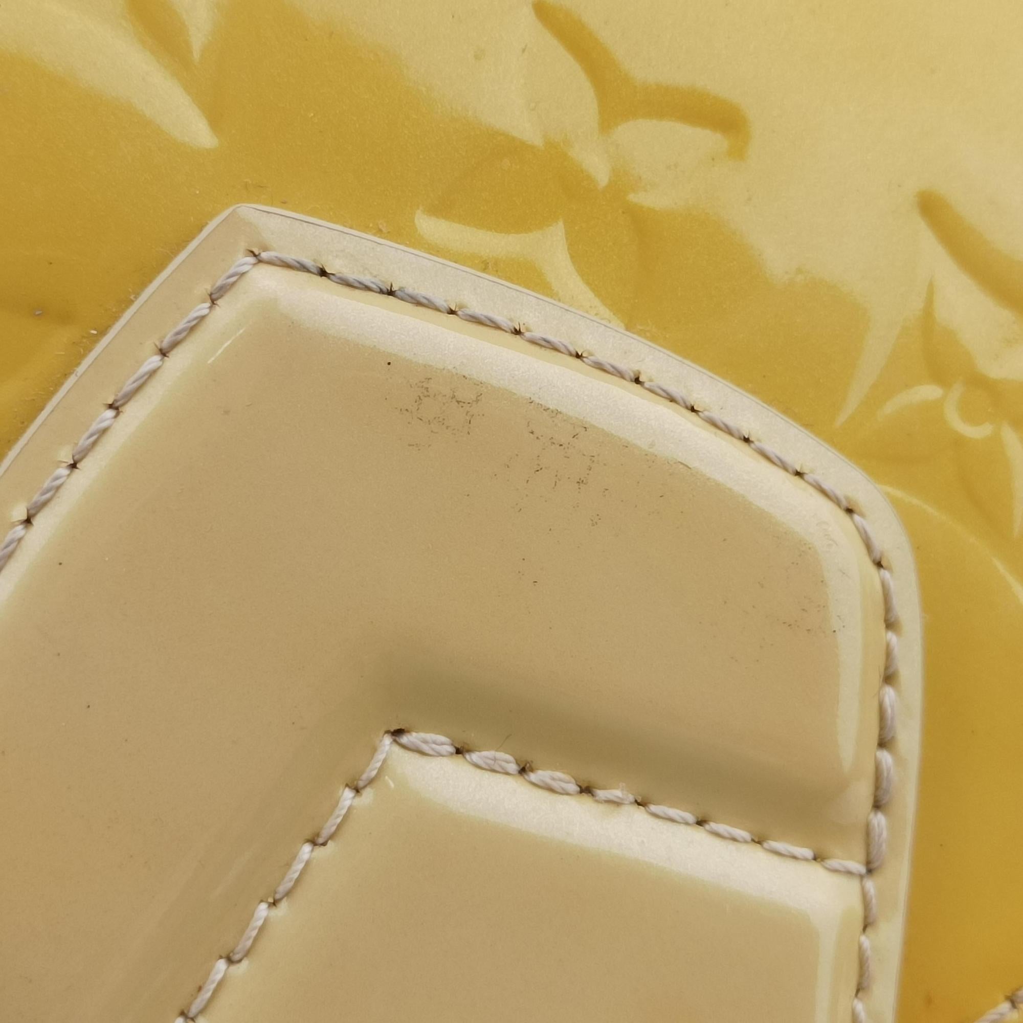 Vintage Louis Vuitton Bellflower PM Yellow Vernis M91731 shoulderbag | stylenewstar
