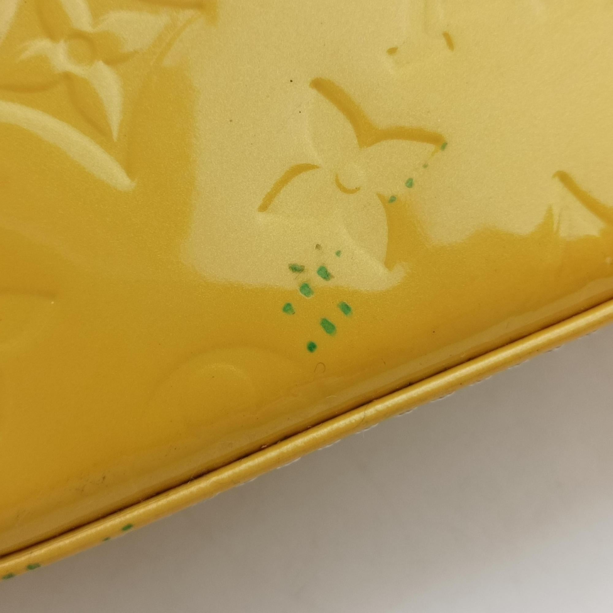 Vintage Louis Vuitton Bellflower PM Yellow Vernis M91731 shoulderbag | stylenewstar