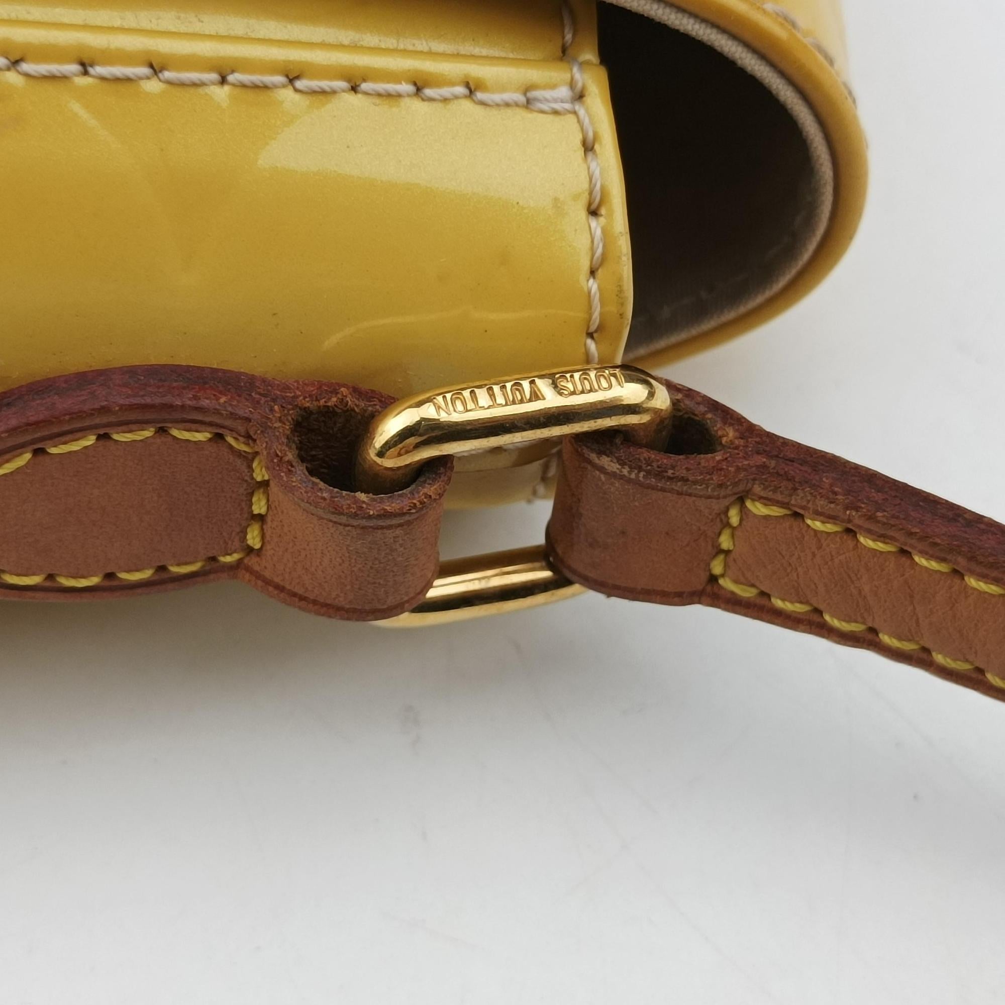 Vintage Louis Vuitton Bellflower PM Yellow Vernis M91731 shoulderbag | stylenewstar