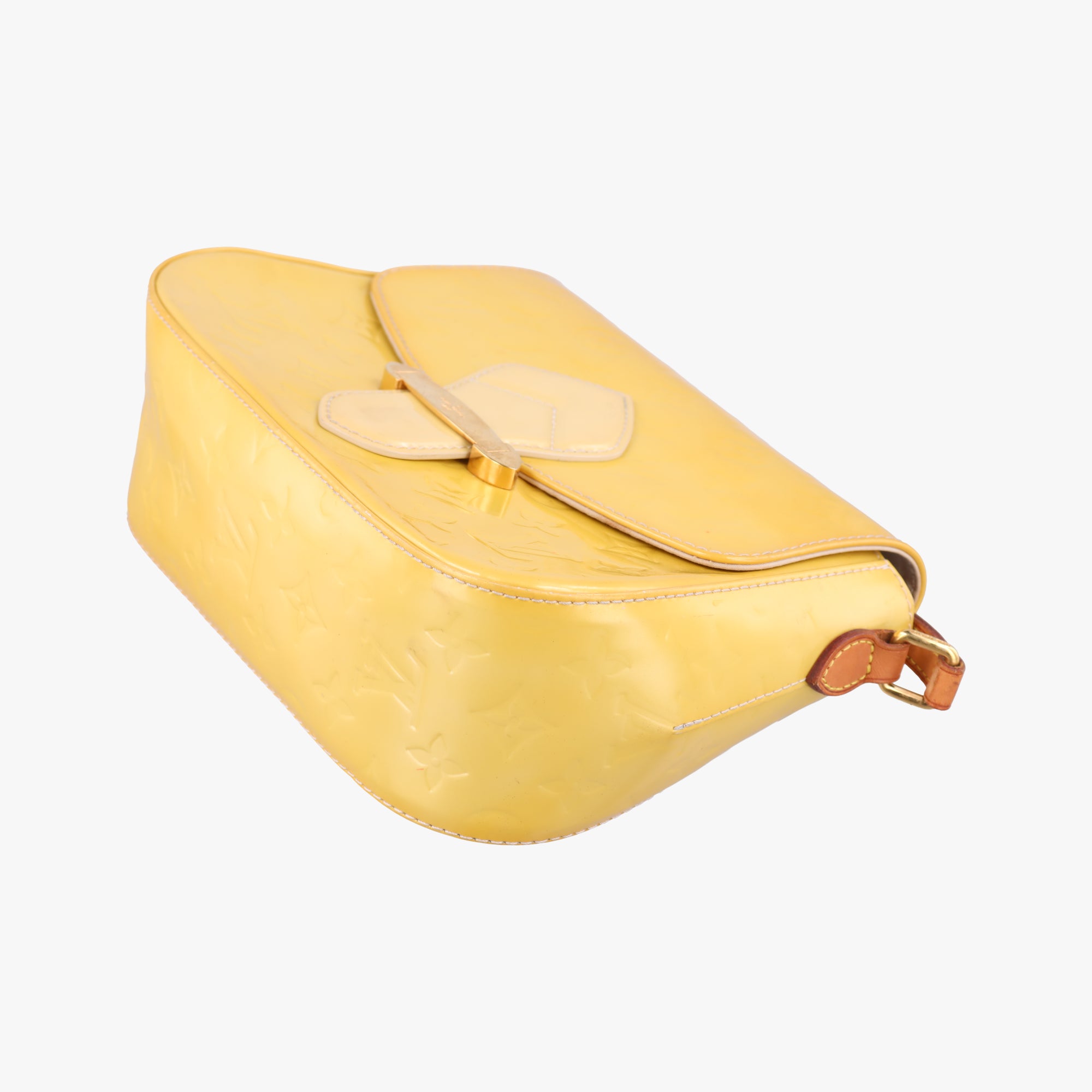 Vintage Louis Vuitton Bellflower PM Yellow Vernis M91731 shoulderbag | stylenewstar