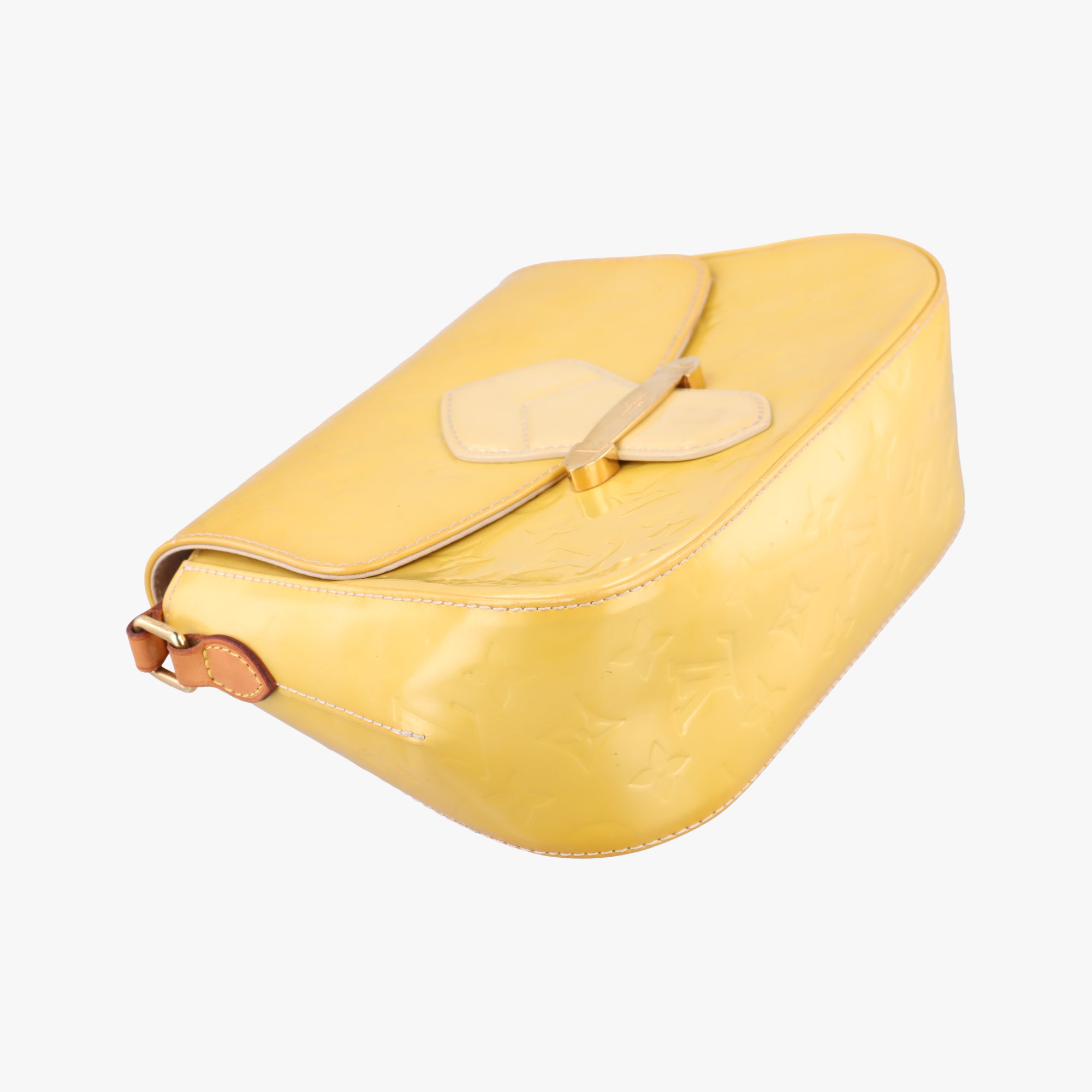 Vintage Louis Vuitton Bellflower PM Yellow Vernis M91731 shoulderbag | stylenewstar