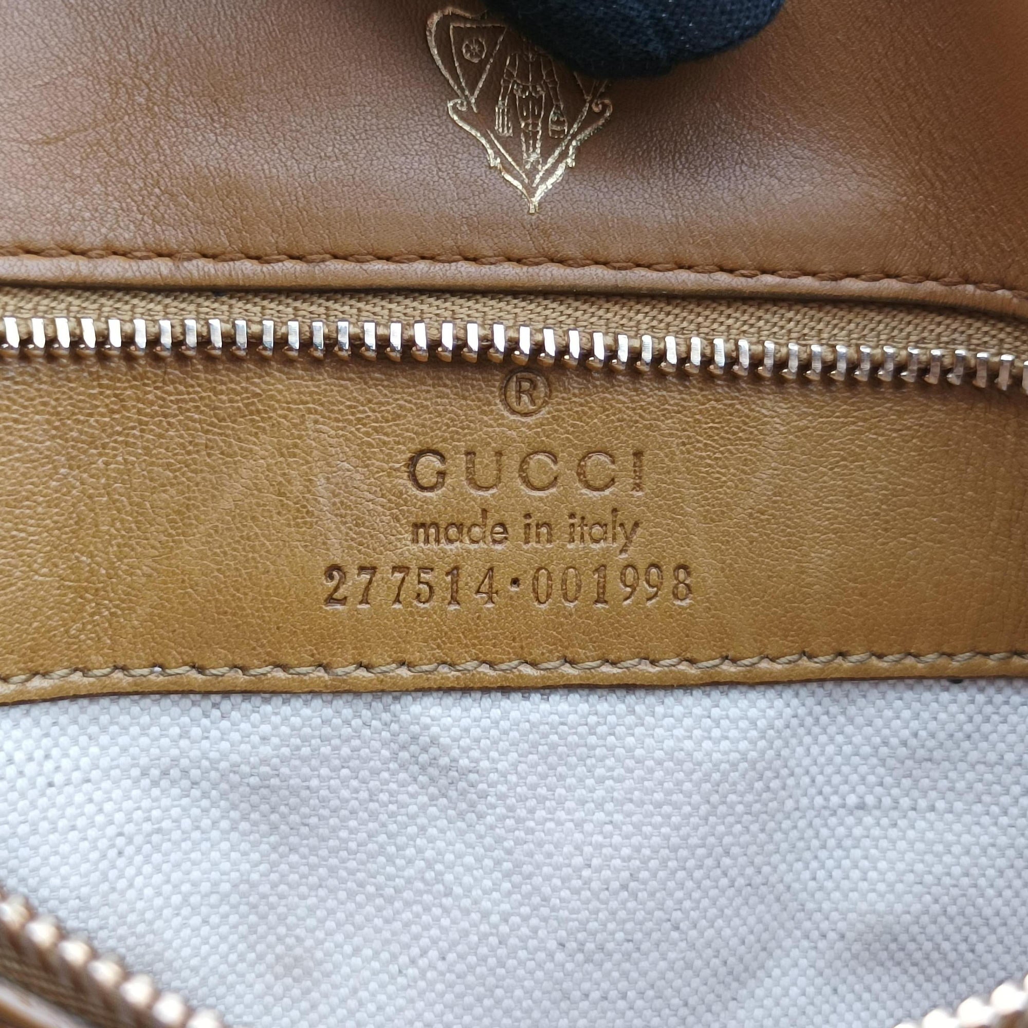 Vintage Gucci Stirrup brown Leather 277514 handbag | stylenewstar