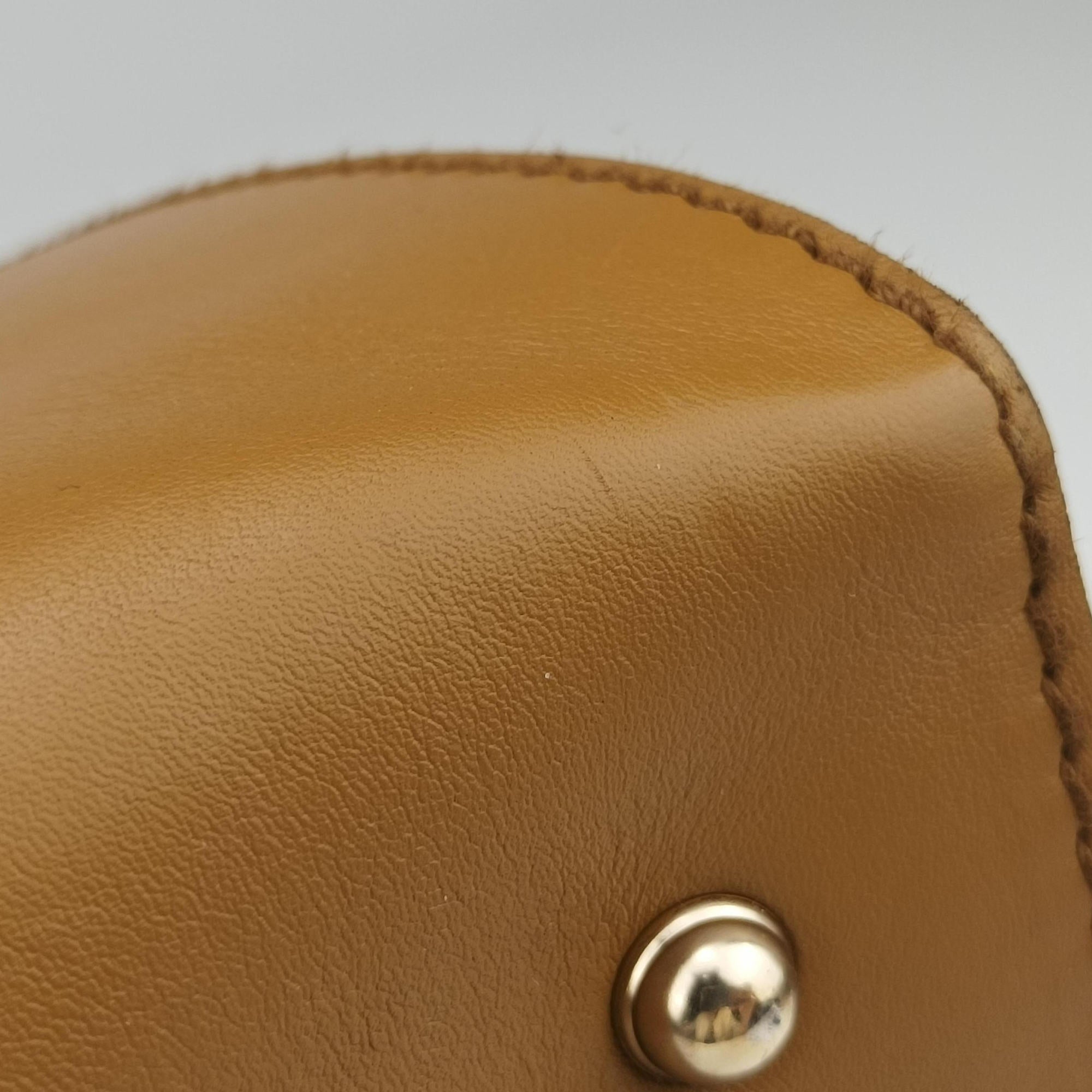 Vintage Gucci Stirrup brown Leather 277514 handbag | stylenewstar
