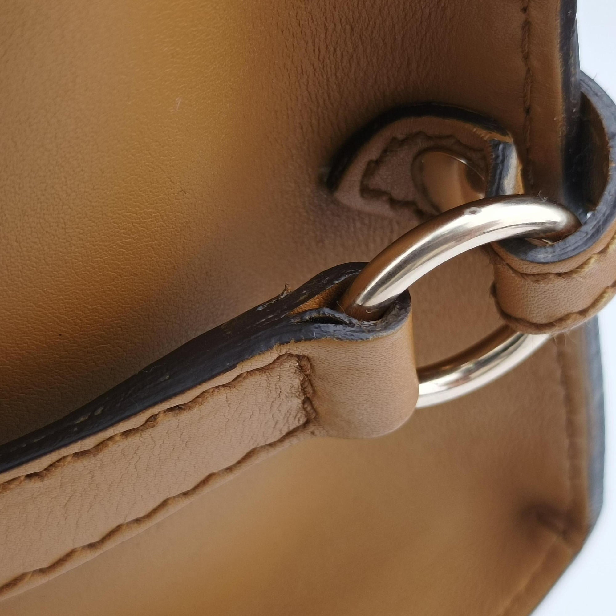 Vintage Gucci Stirrup brown Leather 277514 handbag | stylenewstar