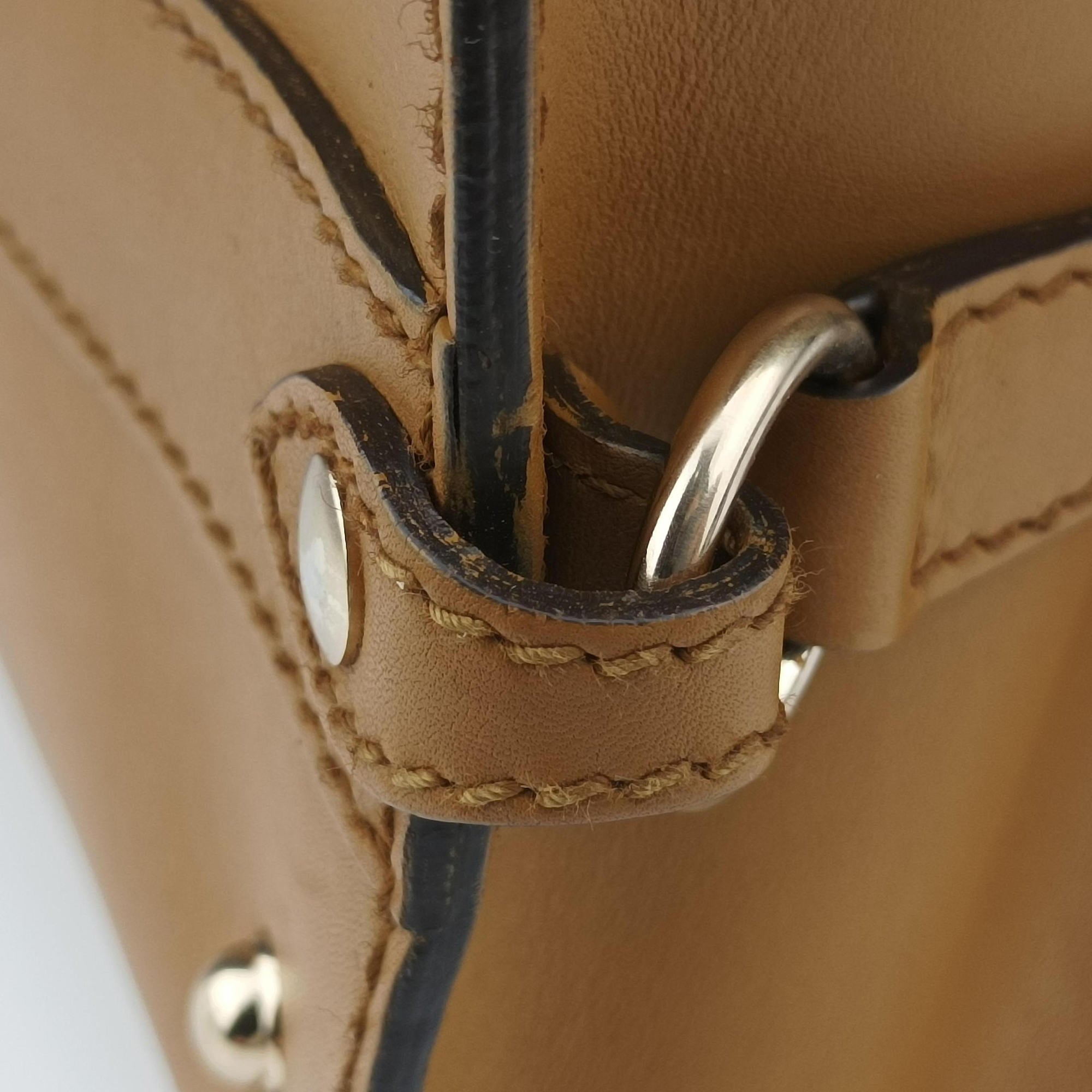 Vintage Gucci Stirrup brown Leather 277514 handbag | stylenewstar