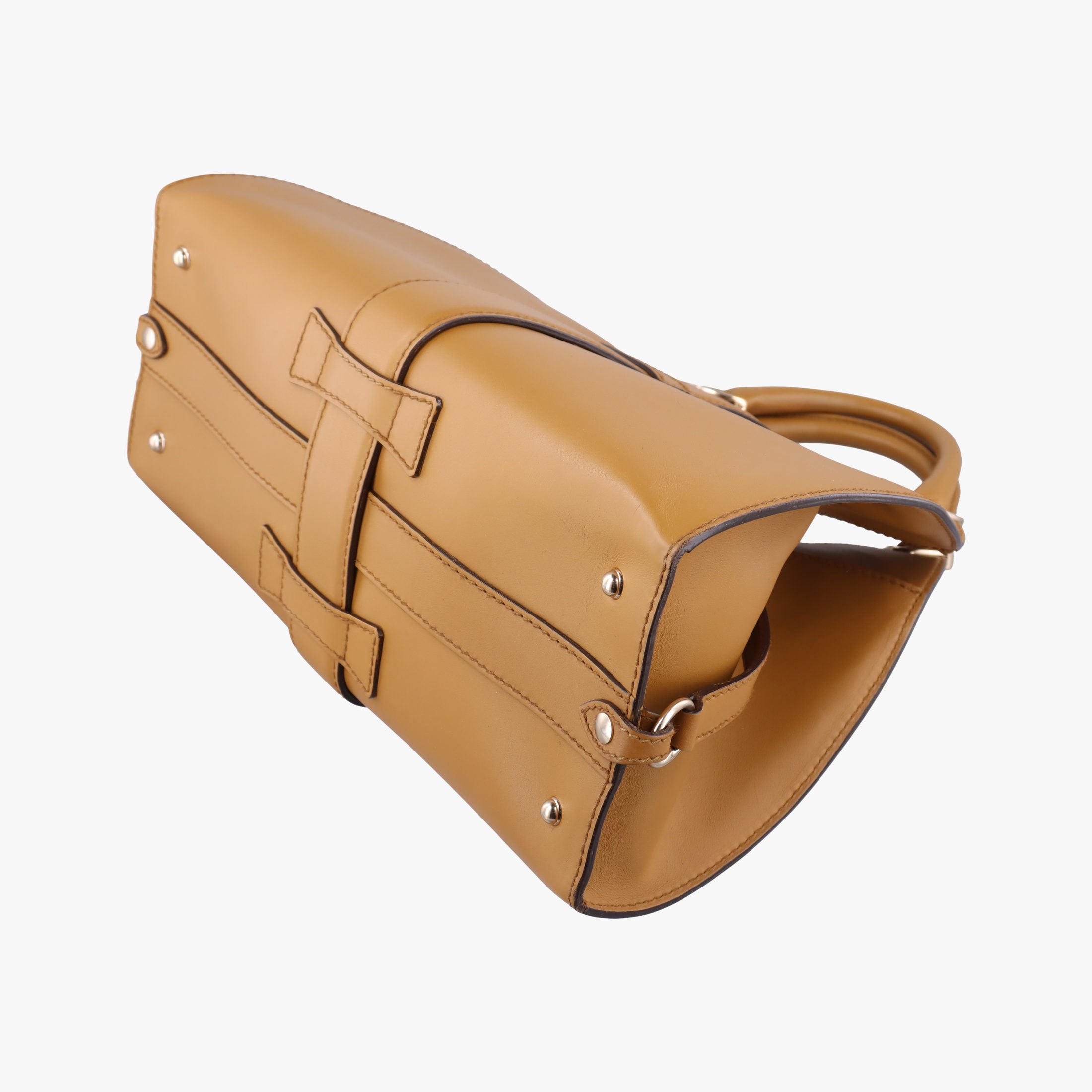 Vintage Gucci Stirrup brown Leather 277514 handbag | stylenewstar