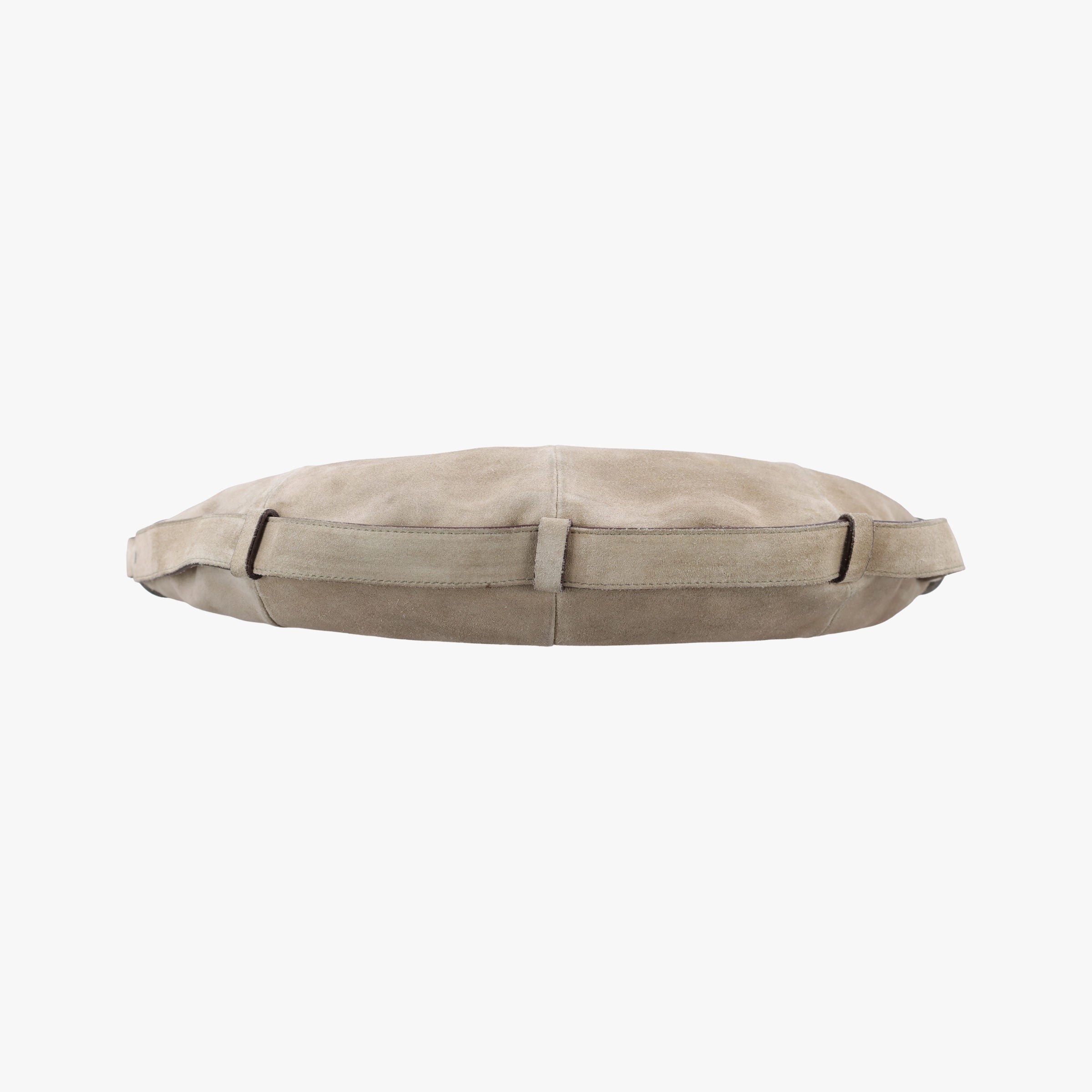 Pre-owned Yves Saint Laurent Mombasa Sling beige suede 001998 shoulderbag | stylenewstar