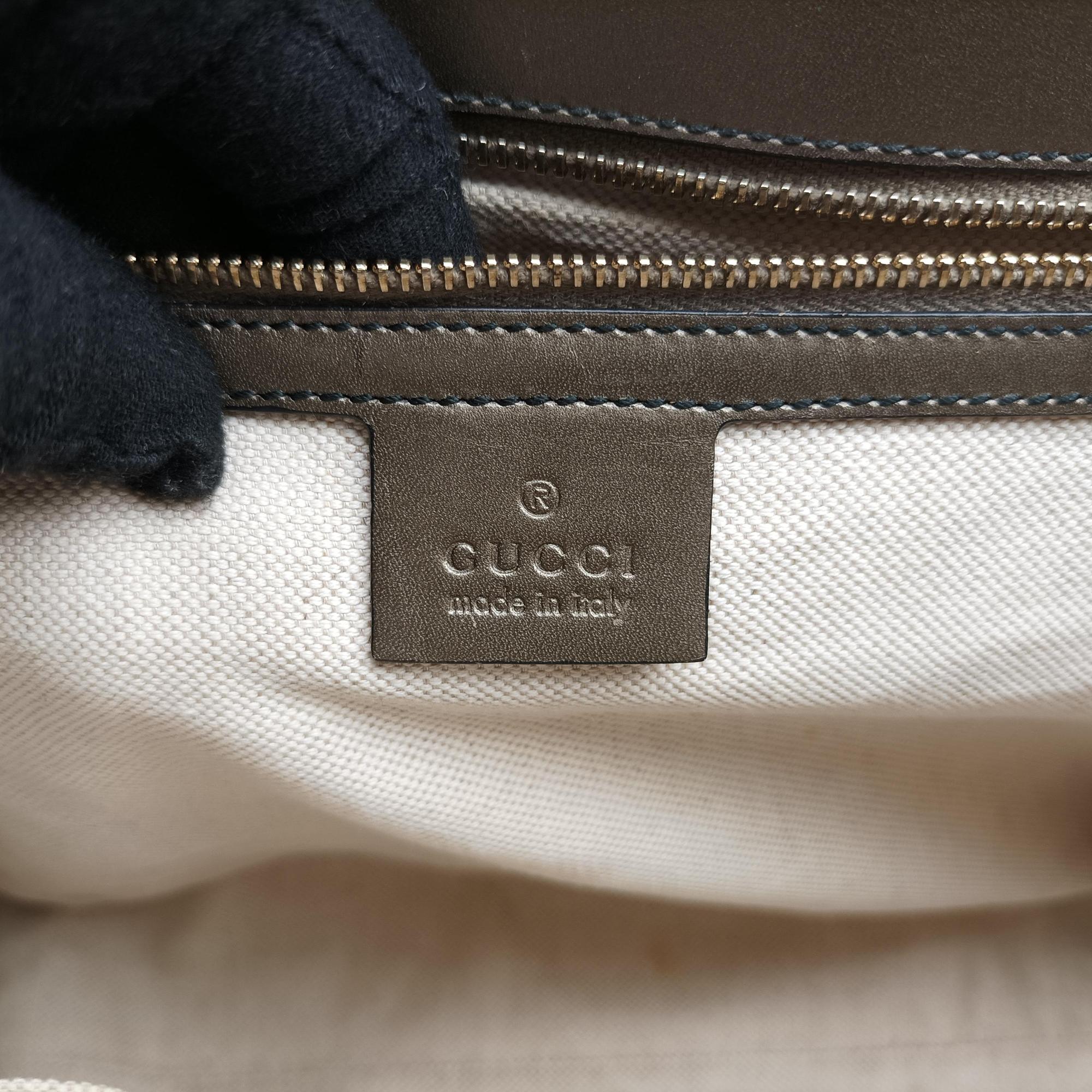 Pre-owned Gucci Emily Golden Leather 295403 shoulderbag | stylenewstar