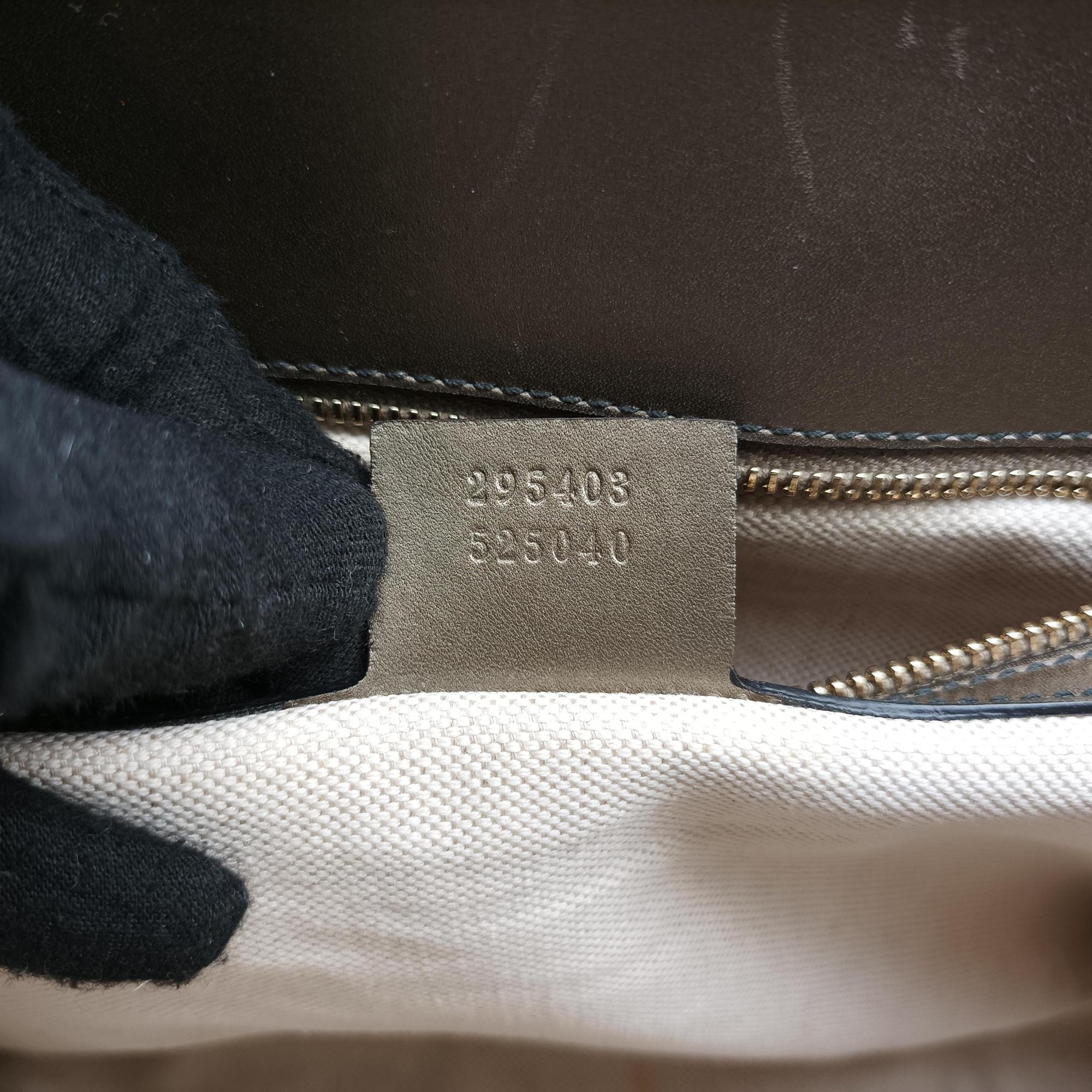 Pre-owned Gucci Emily Golden Leather 295403 shoulderbag | stylenewstar