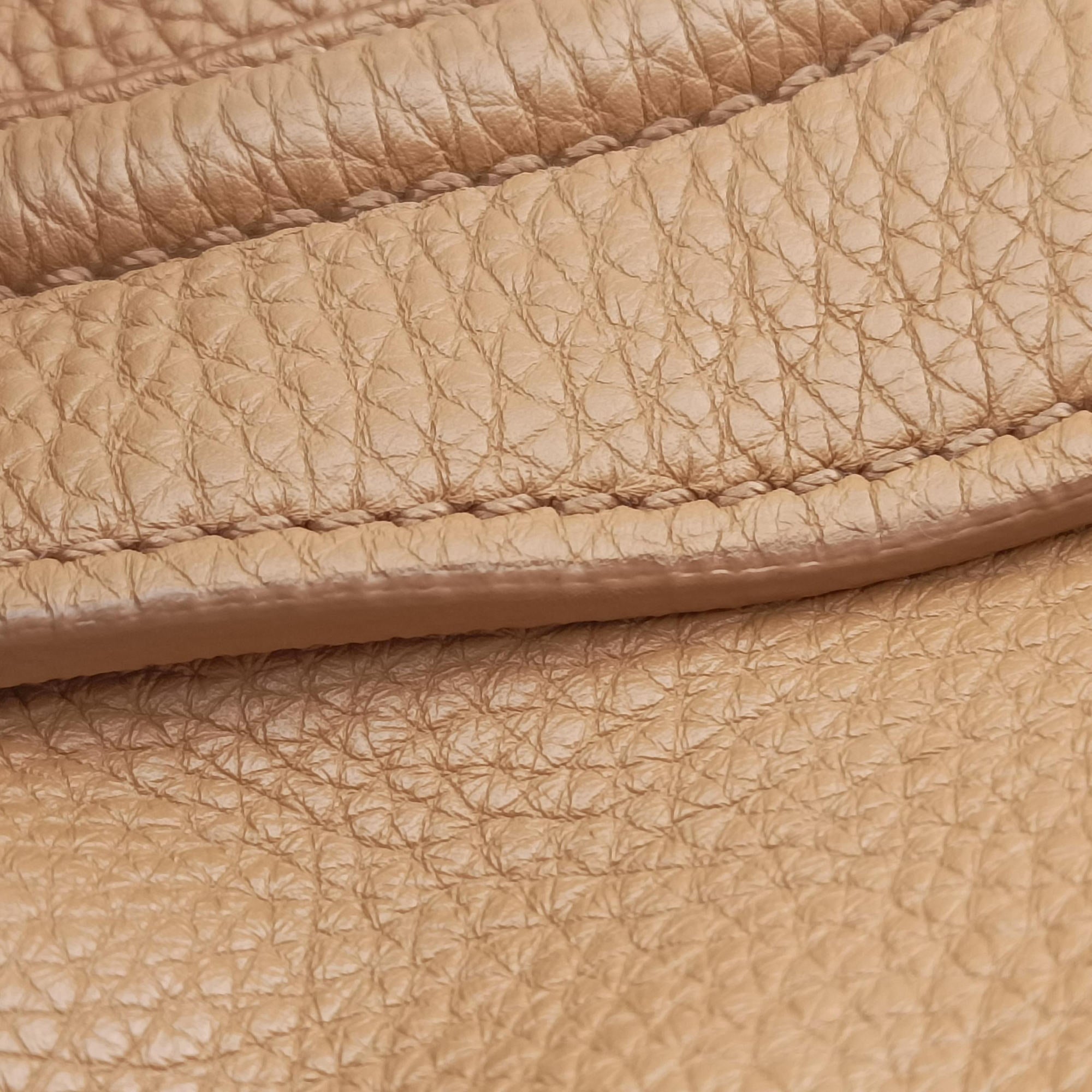 Pre-owned Celine luggage mini shopper Brown Leather  handbag | stylenewstar