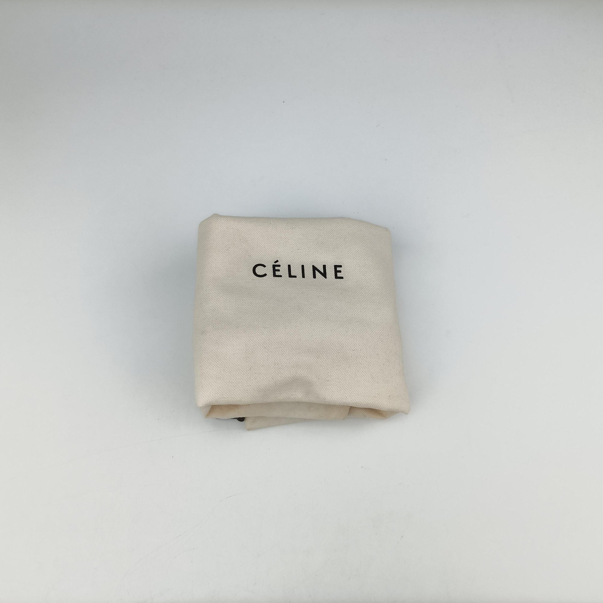 Pre-owned Celine luggage mini shopper Brown Leather  handbag | stylenewstar