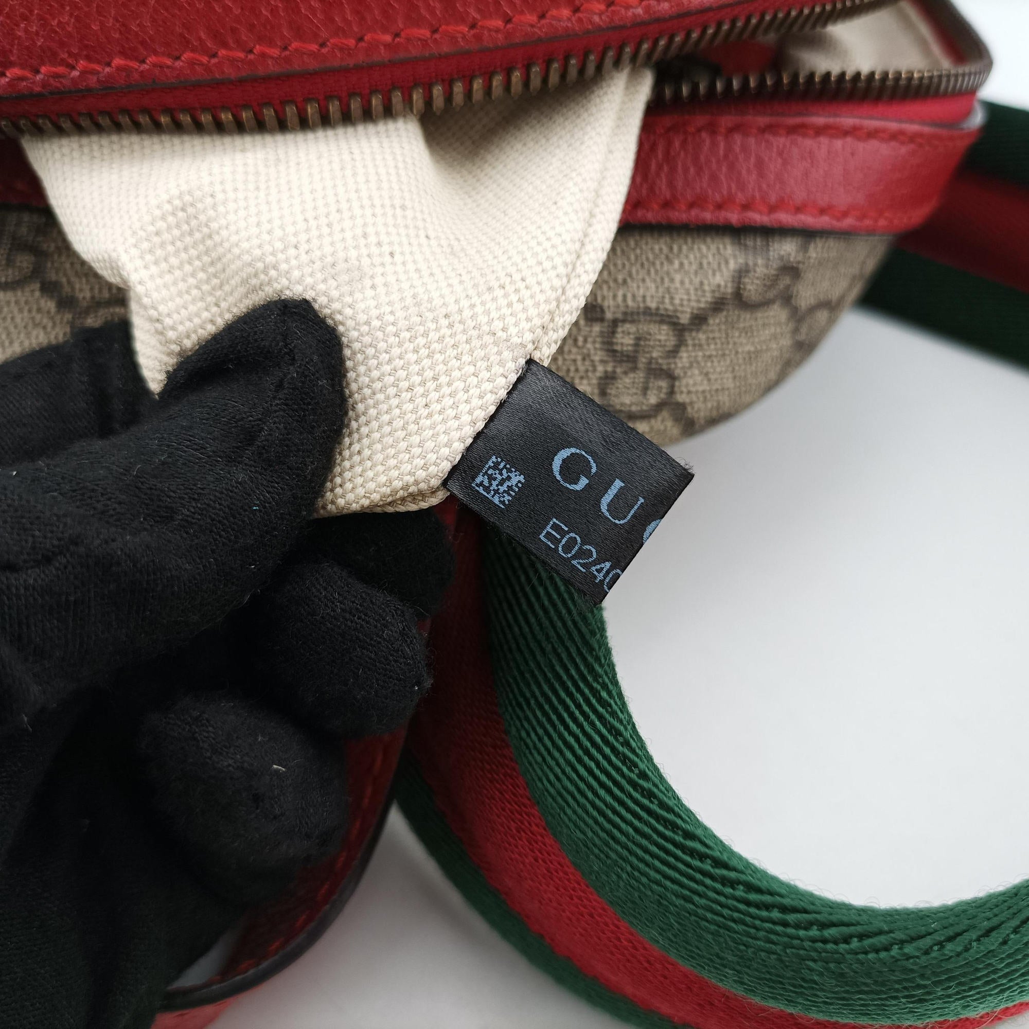 Secondhand Gucci GG Supreme Bosco dog print beige×Multicolour PVC coated canvas 495621 backpack/rucksack | stylenewstar