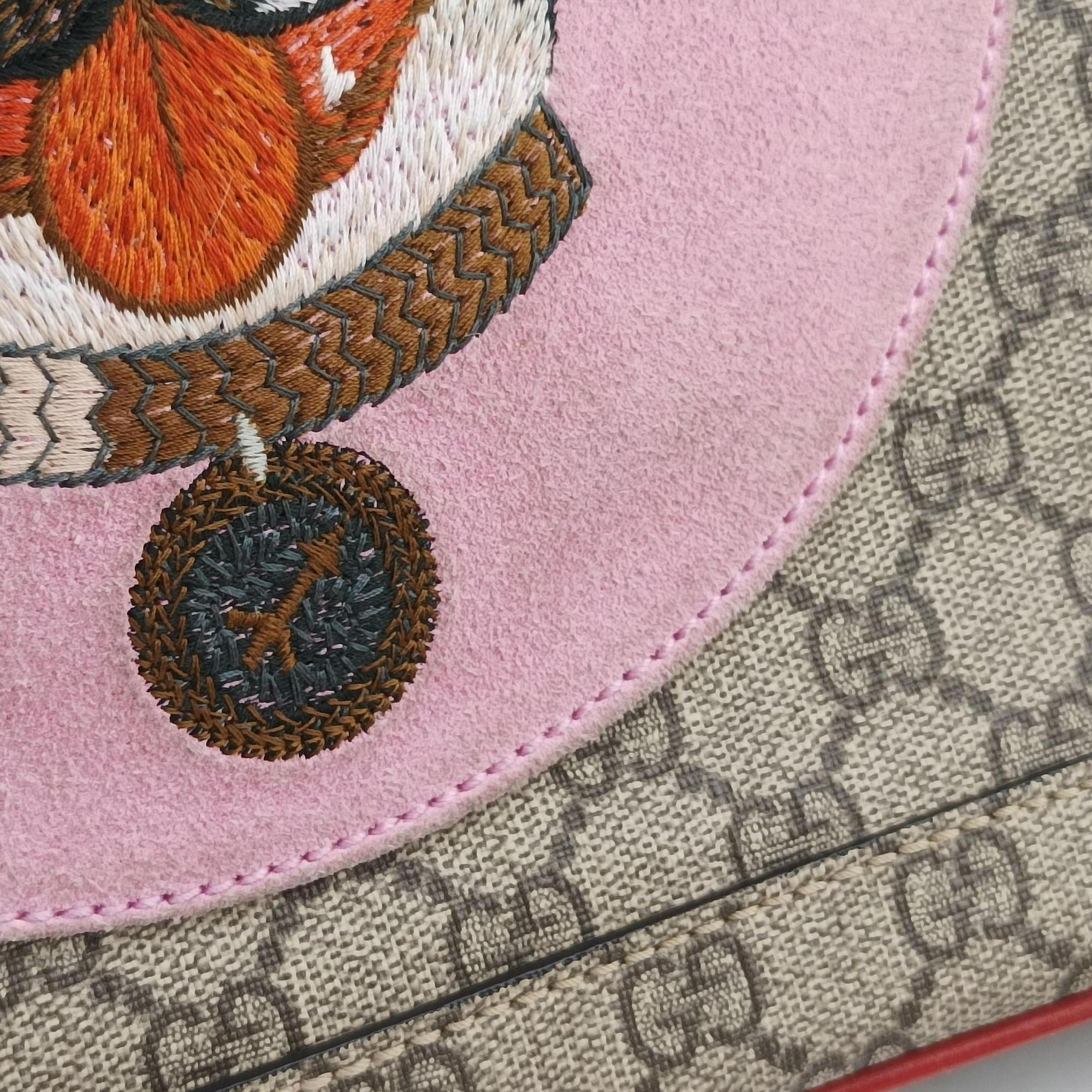 Secondhand Gucci GG Supreme Bosco dog print beige×Multicolour PVC coated canvas 495621 backpack/rucksack | stylenewstar