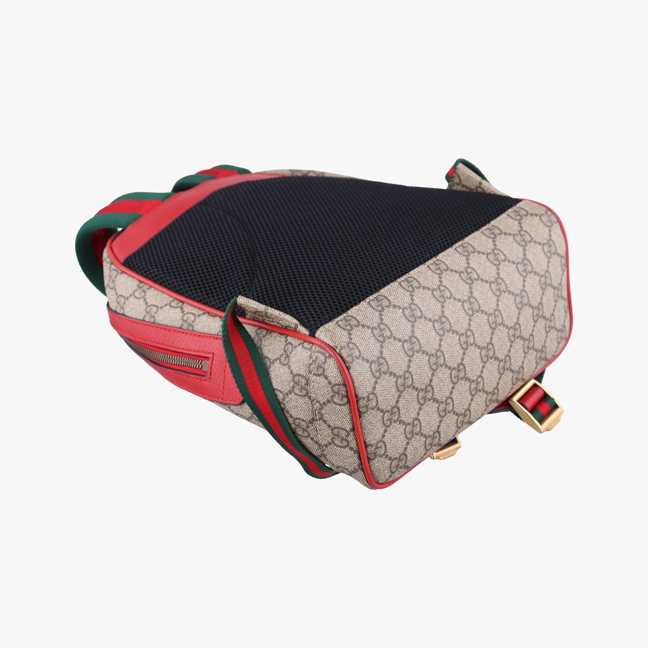 Secondhand Gucci GG Supreme Bosco dog print beige×Multicolour PVC coated canvas 495621 backpack/rucksack | stylenewstar