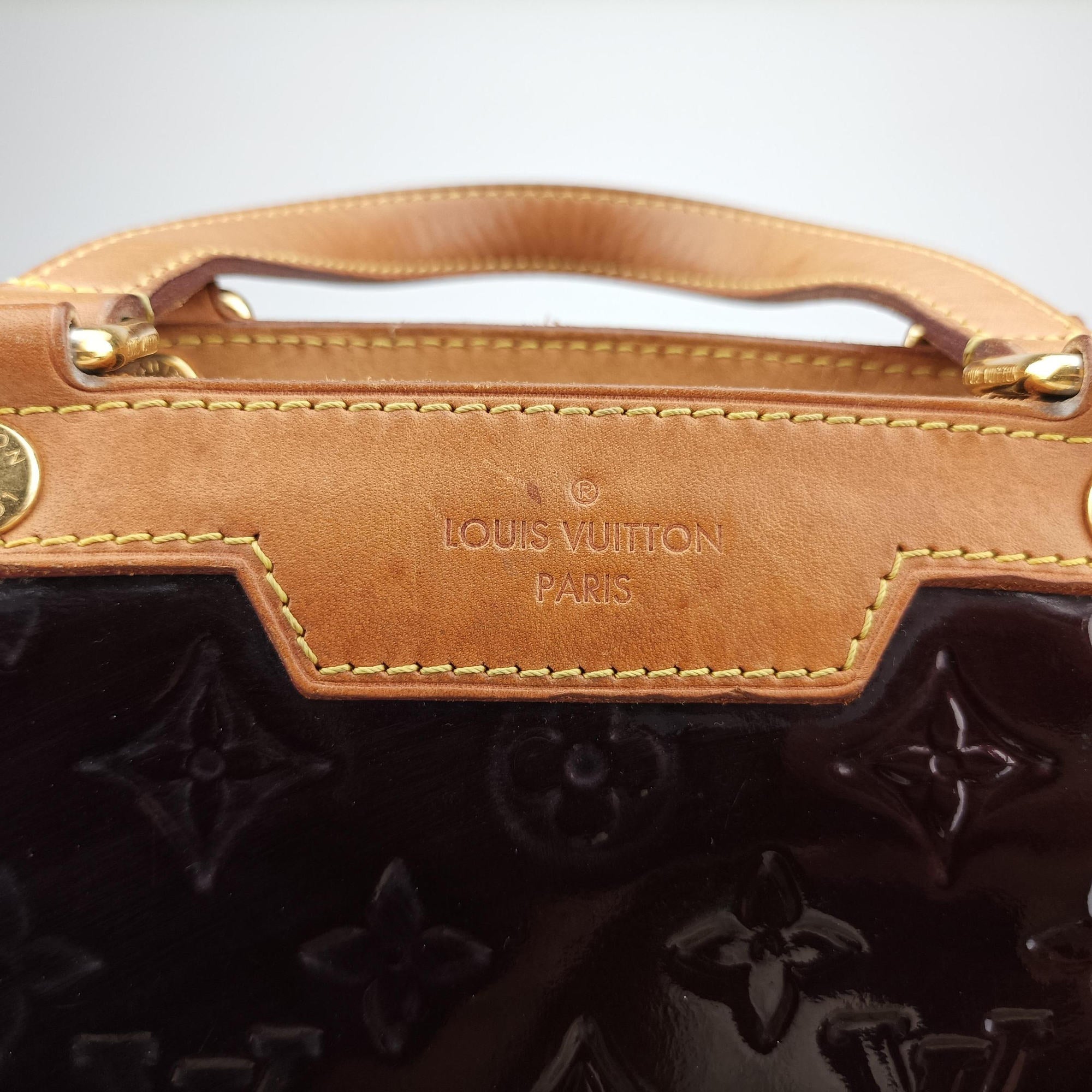 Pre-owned Louis Vuitton Brea MM ROUGE FAUVISTE Vernis M91690 shoulderbag | stylenewstar