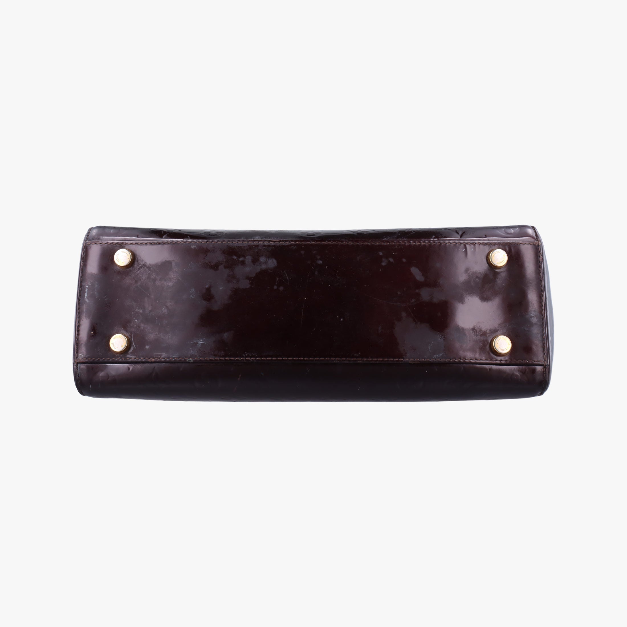 Pre-owned Louis Vuitton Brea MM ROUGE FAUVISTE Vernis M91690 shoulderbag | stylenewstar