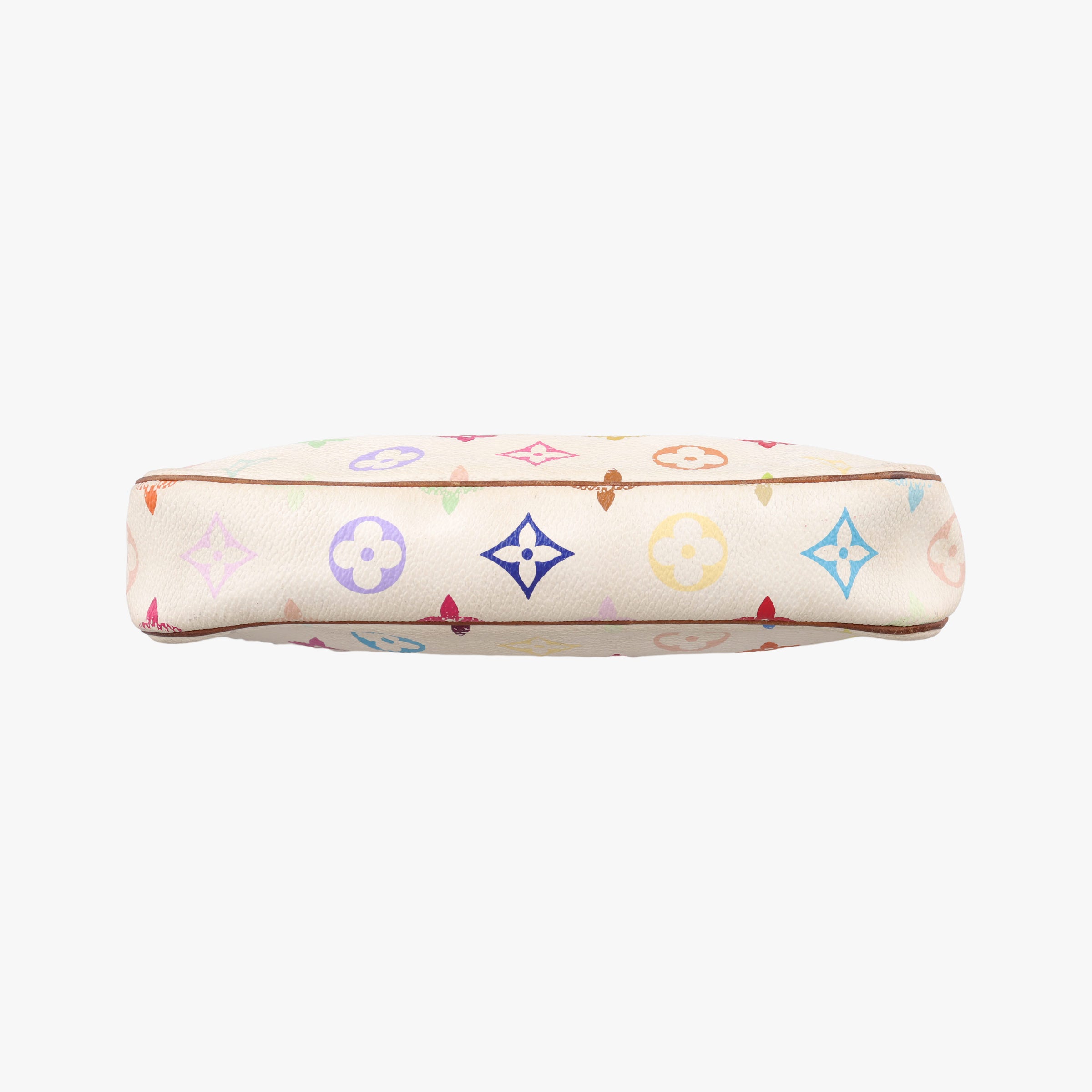 Vintage Louis Vuitton Pochette Accessoires white Monogram Multicolor M92649 shoulderbag | stylenewstar