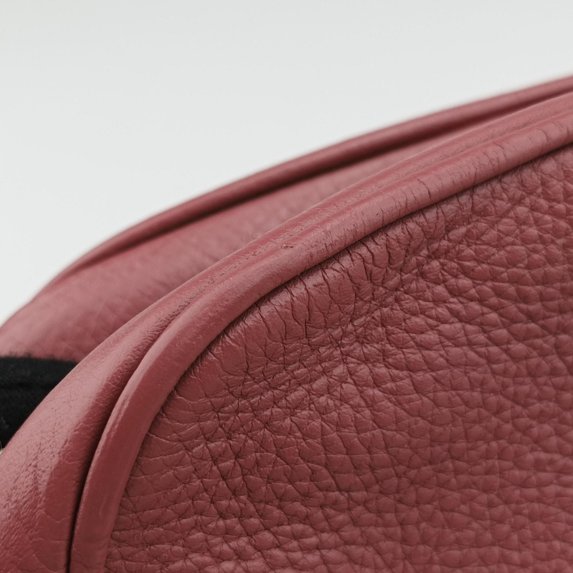 Pre-owned Gucci Soho pink Leather 308364 shoulderbag | stylenewstar