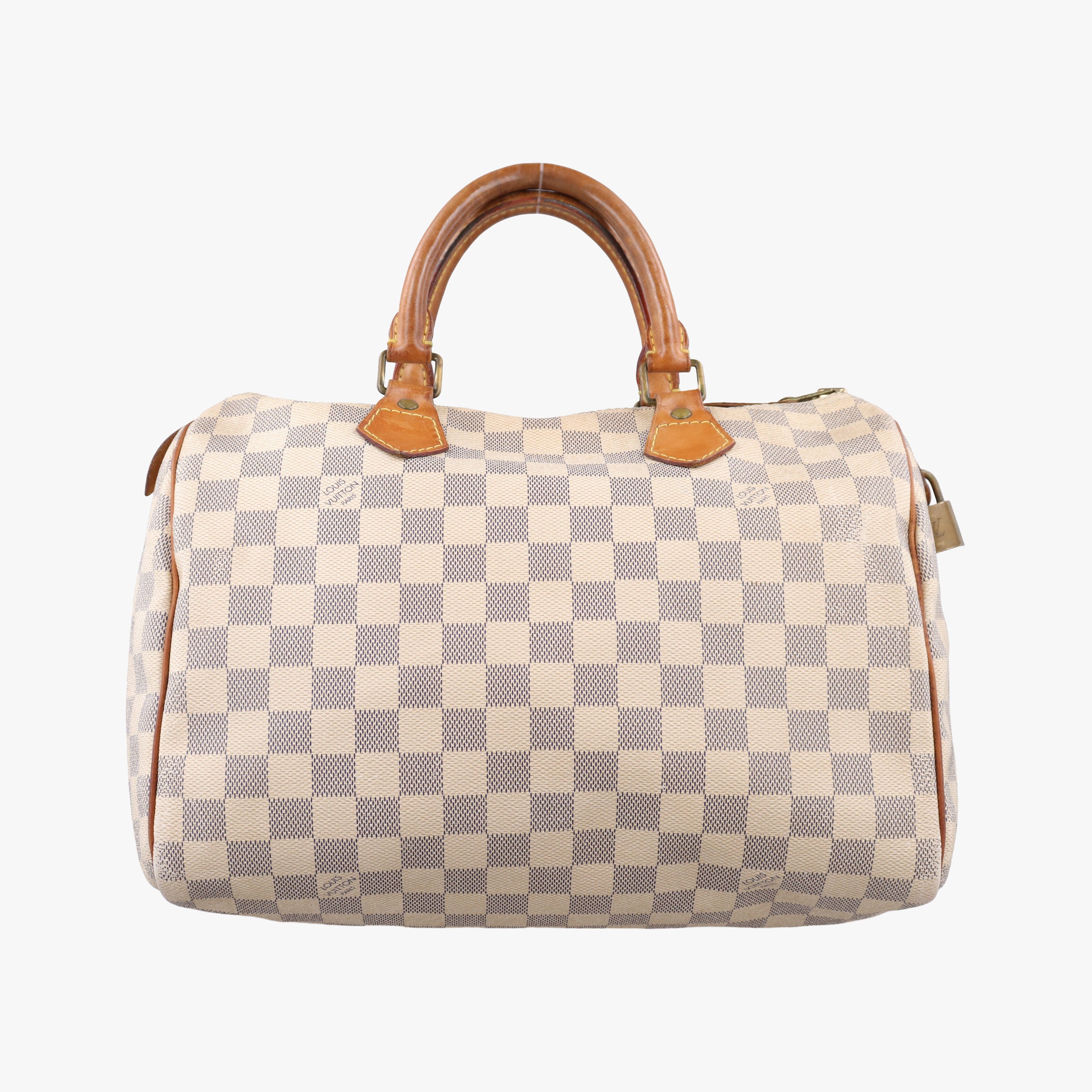 Pre-owned Louis Vuitton SPEEDY 30 Azur Damier Canvas N41533 handbag | stylenewstar