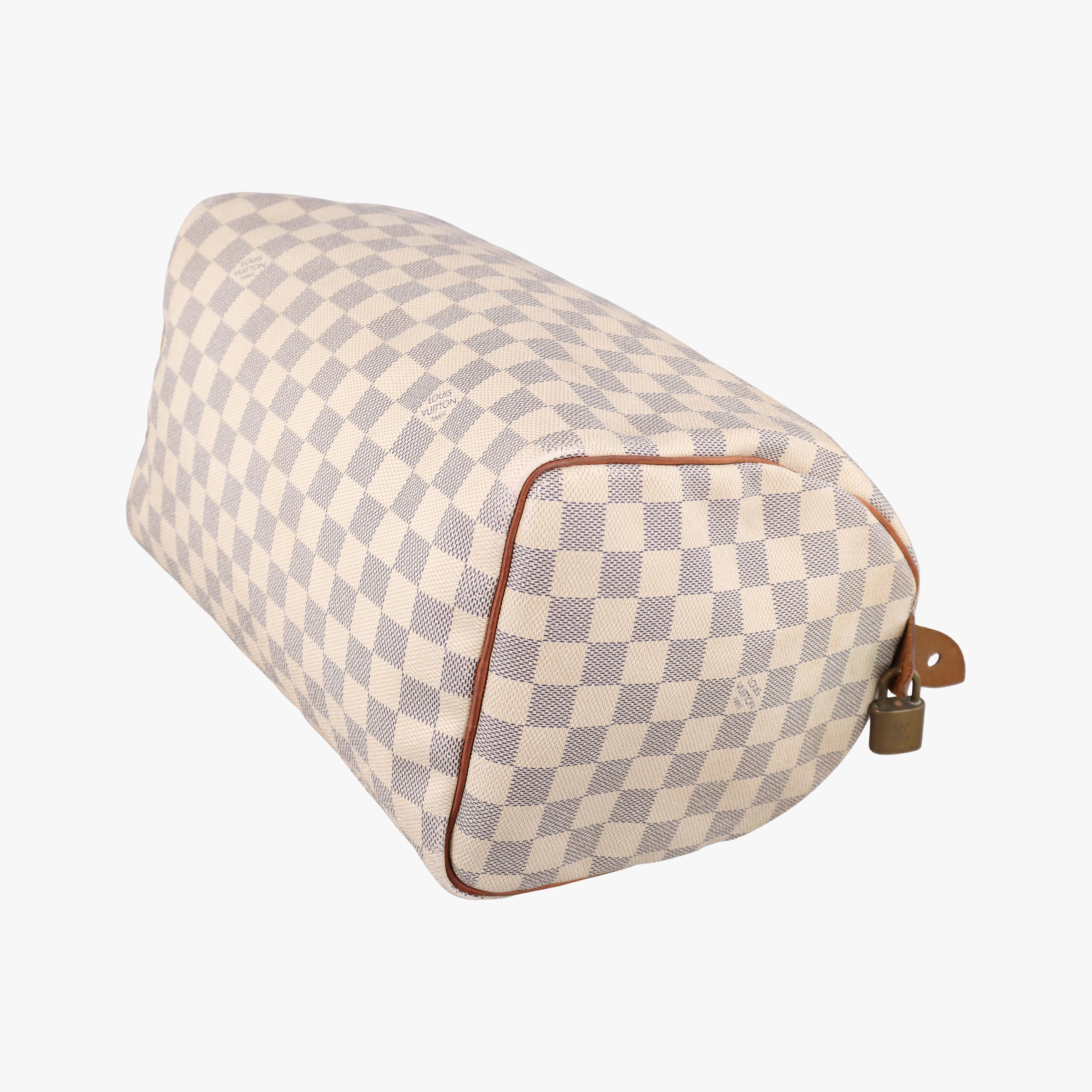 Pre-owned Louis Vuitton SPEEDY 30 Azur Damier Canvas N41533 handbag | stylenewstar