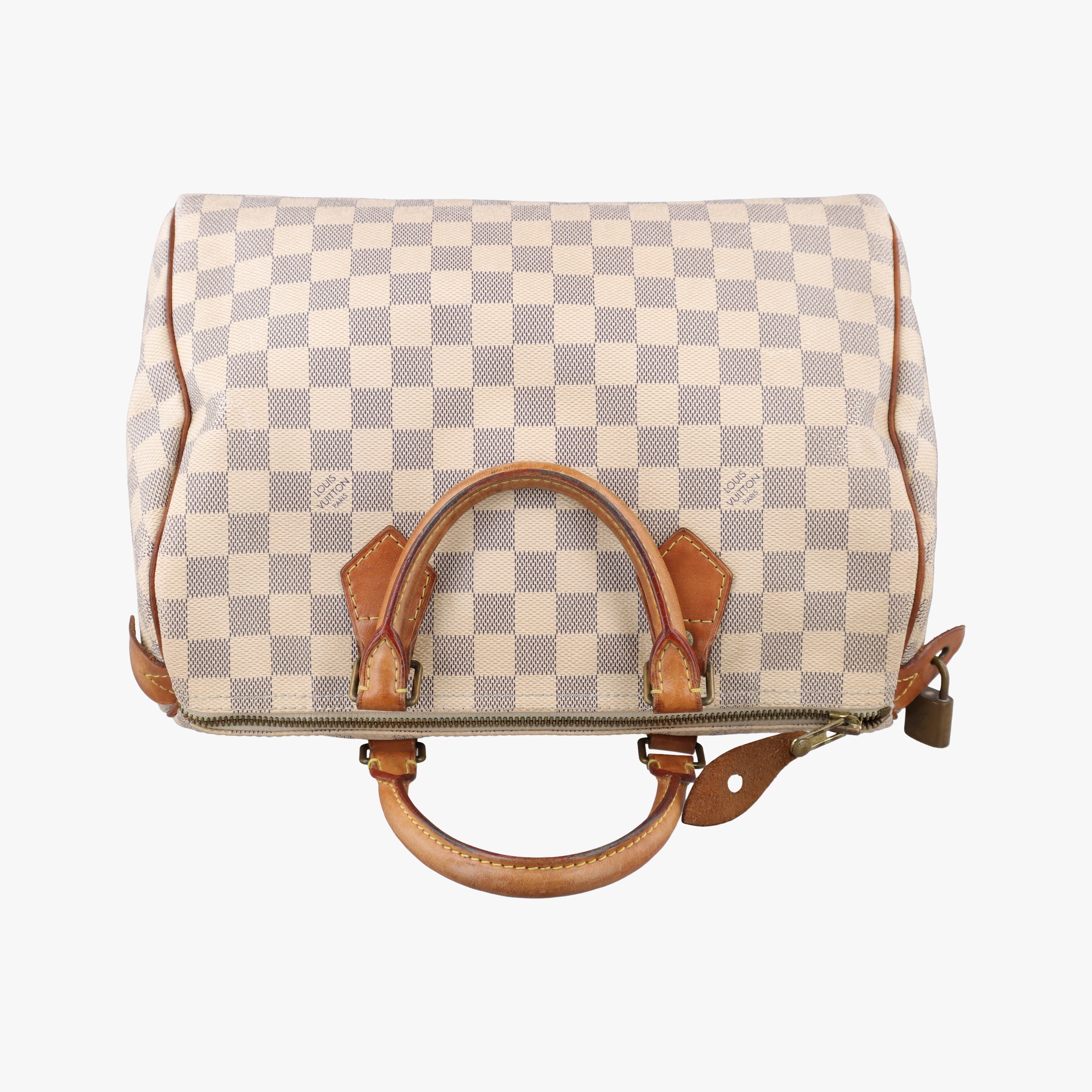 Pre-owned Louis Vuitton SPEEDY 30 Azur Damier Canvas N41533 handbag | stylenewstar