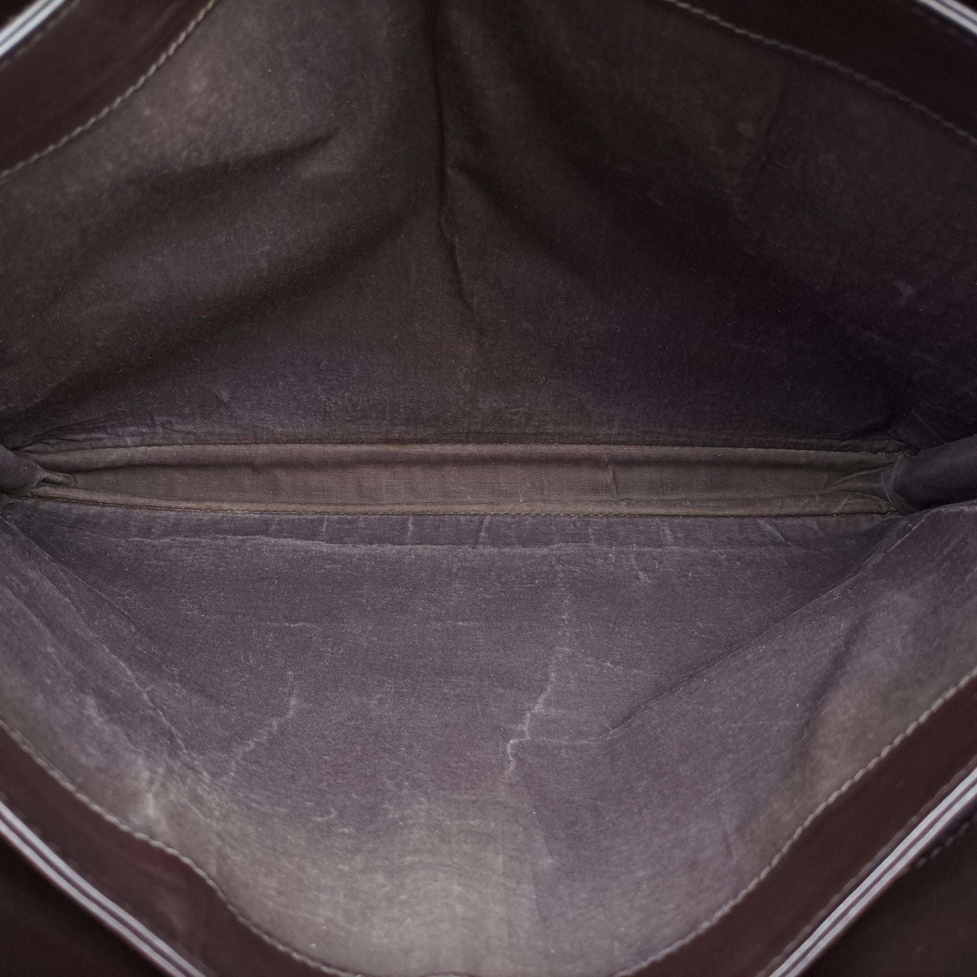Pre-owned Bottega Veneta Intrecciato Brown lambskin  handbag | stylenewstar