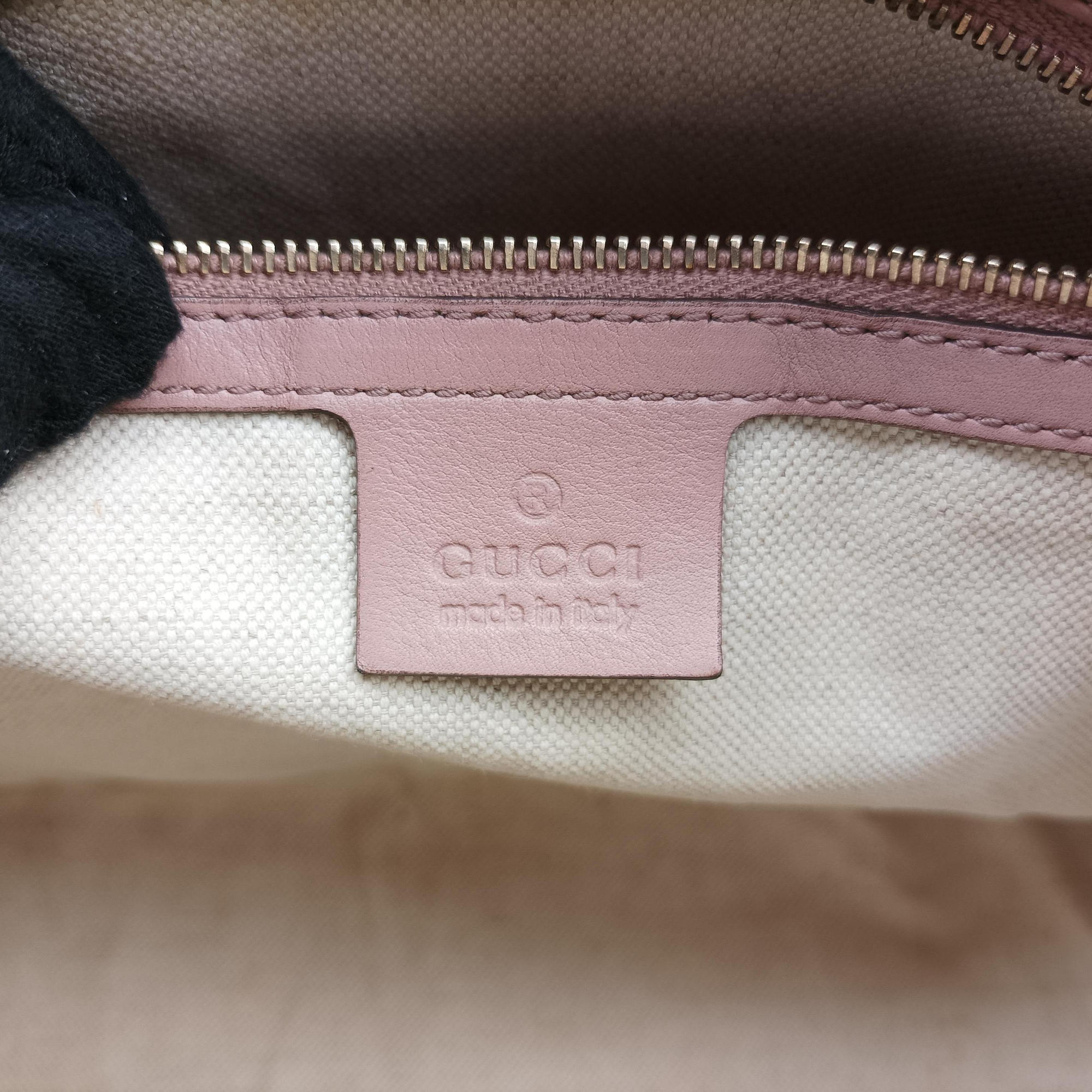 Secondhand Gucci nice Microguccissima Pink Patent 309617 shoulderbag | stylenewstar