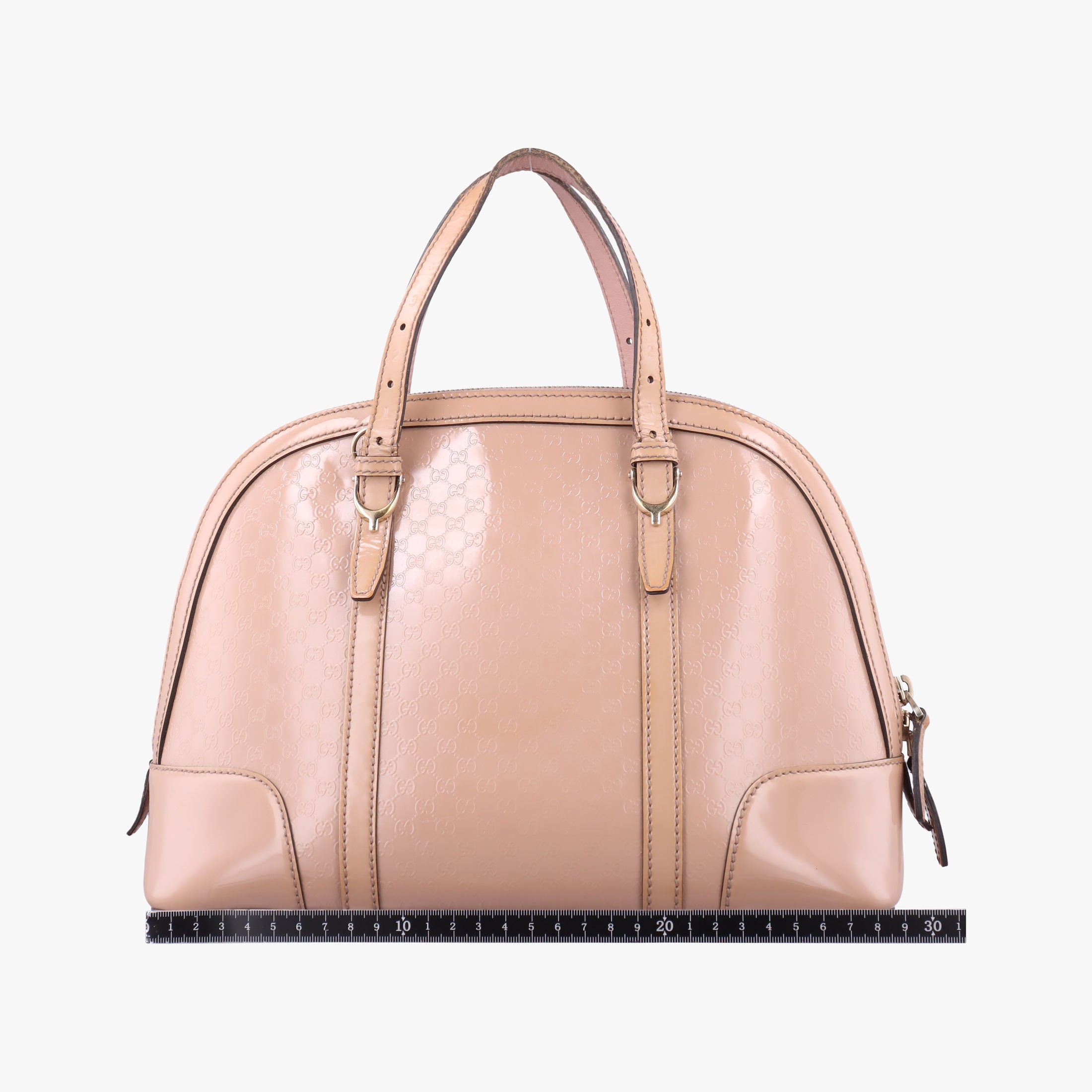 Secondhand Gucci nice Microguccissima Pink Patent 309617 shoulderbag | stylenewstar