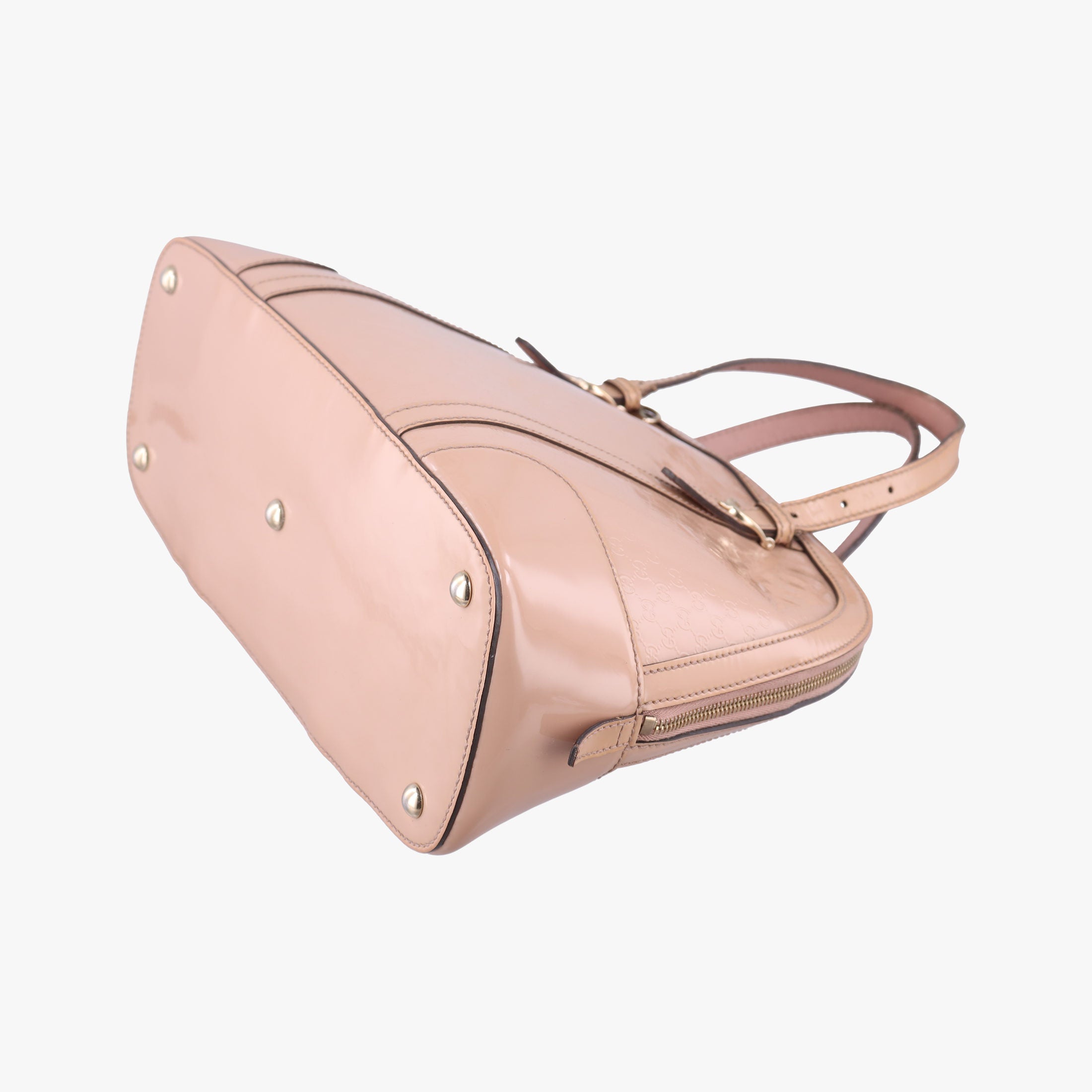 Secondhand Gucci nice Microguccissima Pink Patent 309617 shoulderbag | stylenewstar
