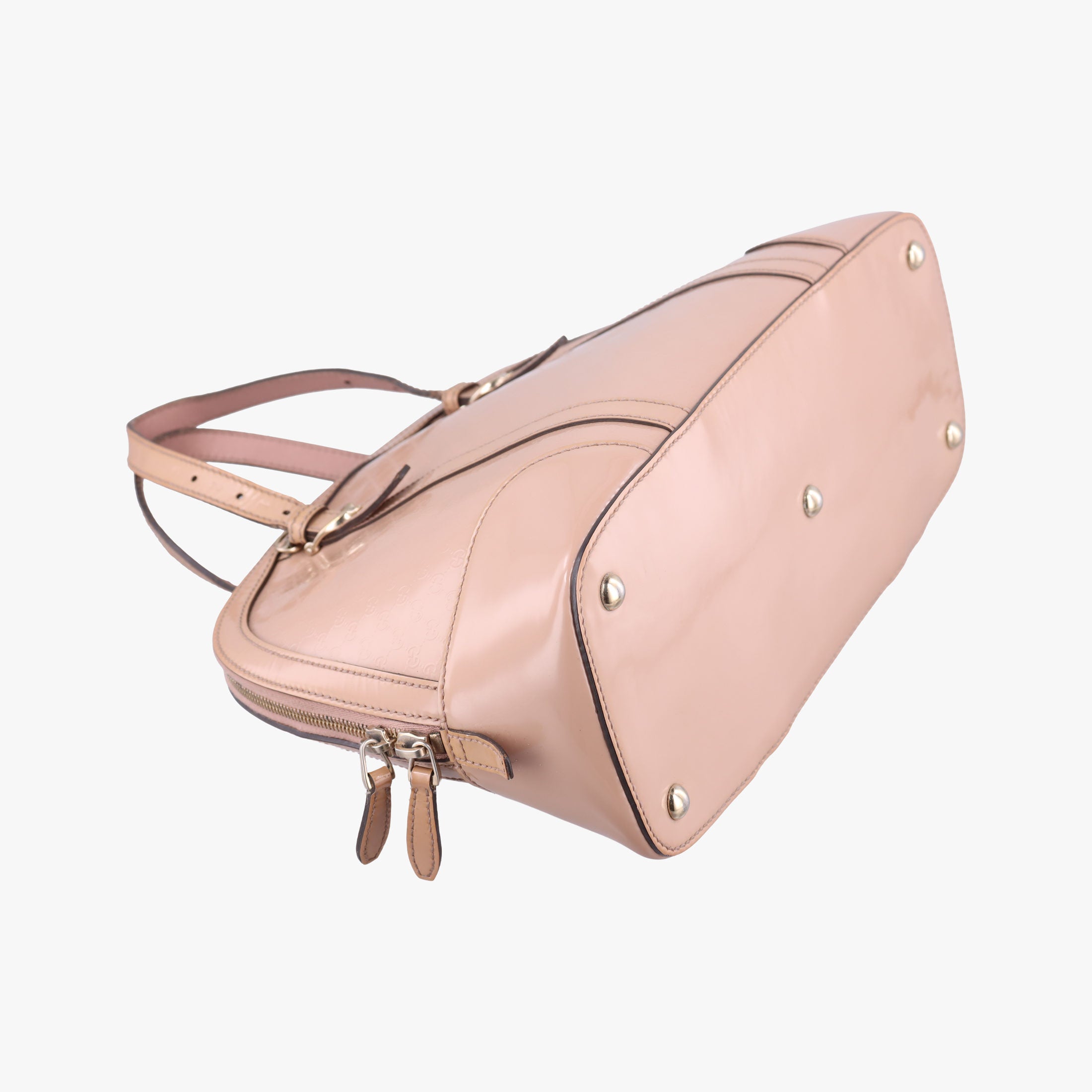 Secondhand Gucci nice Microguccissima Pink Patent 309617 shoulderbag | stylenewstar