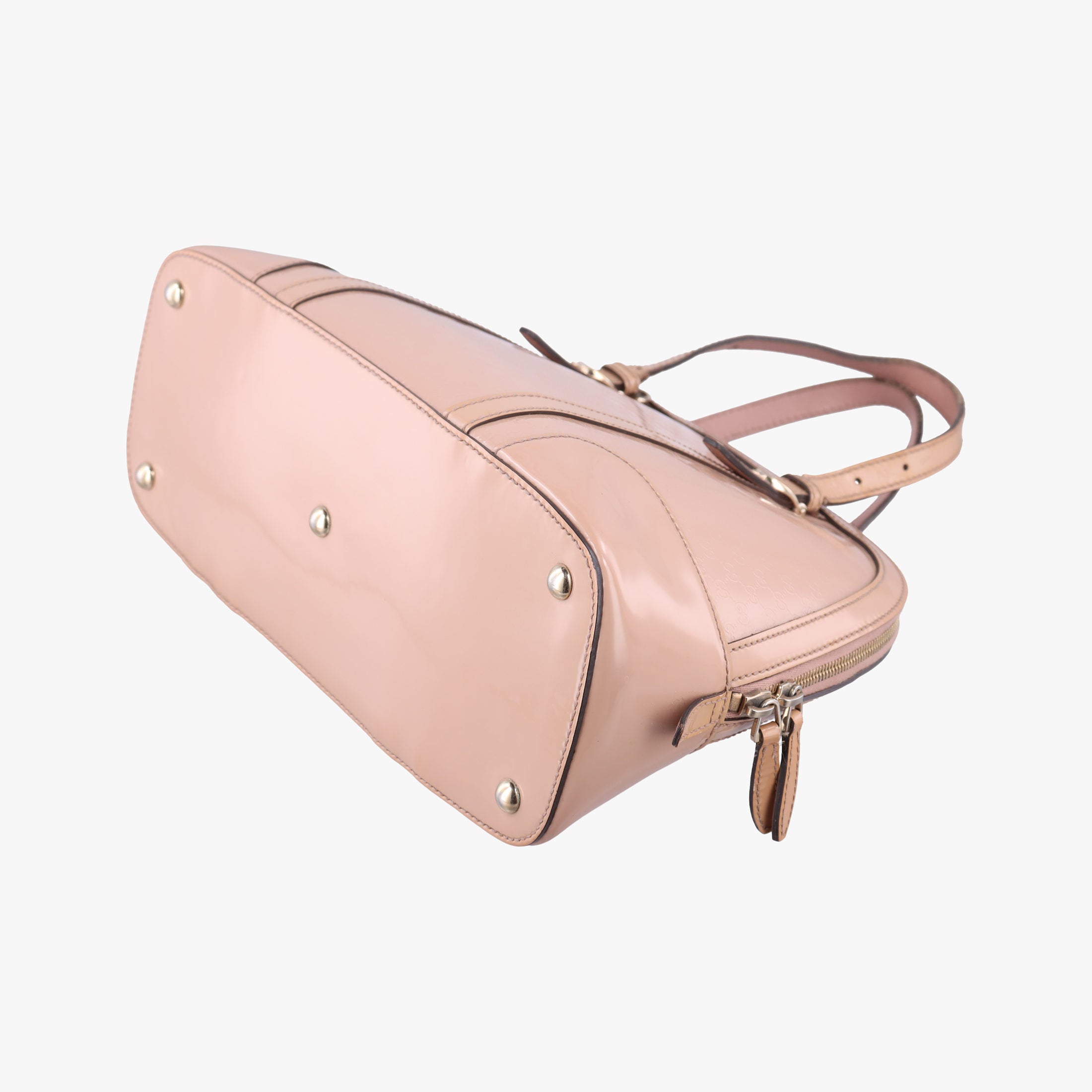 Secondhand Gucci nice Microguccissima Pink Patent 309617 shoulderbag | stylenewstar