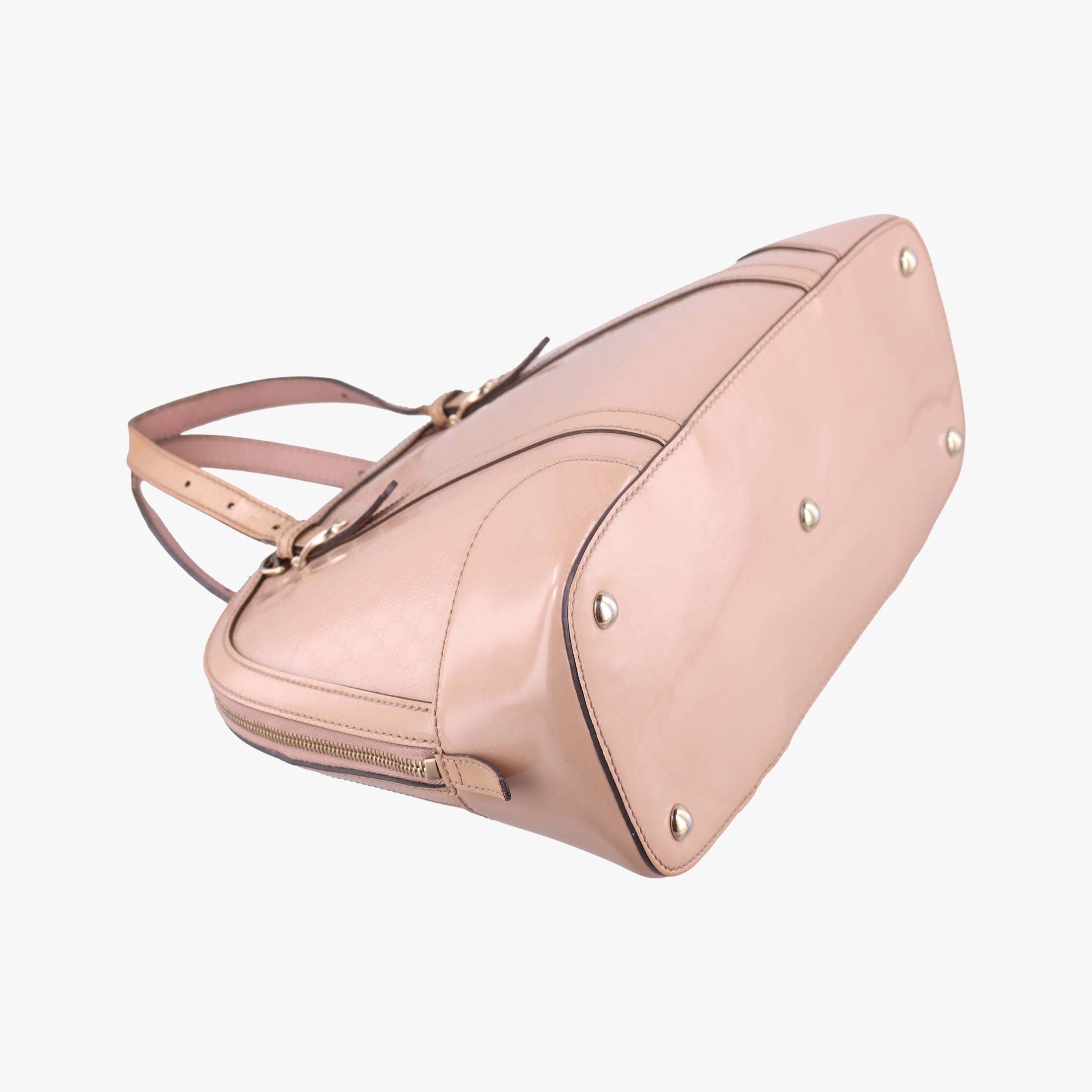 Secondhand Gucci nice Microguccissima Pink Patent 309617 shoulderbag | stylenewstar