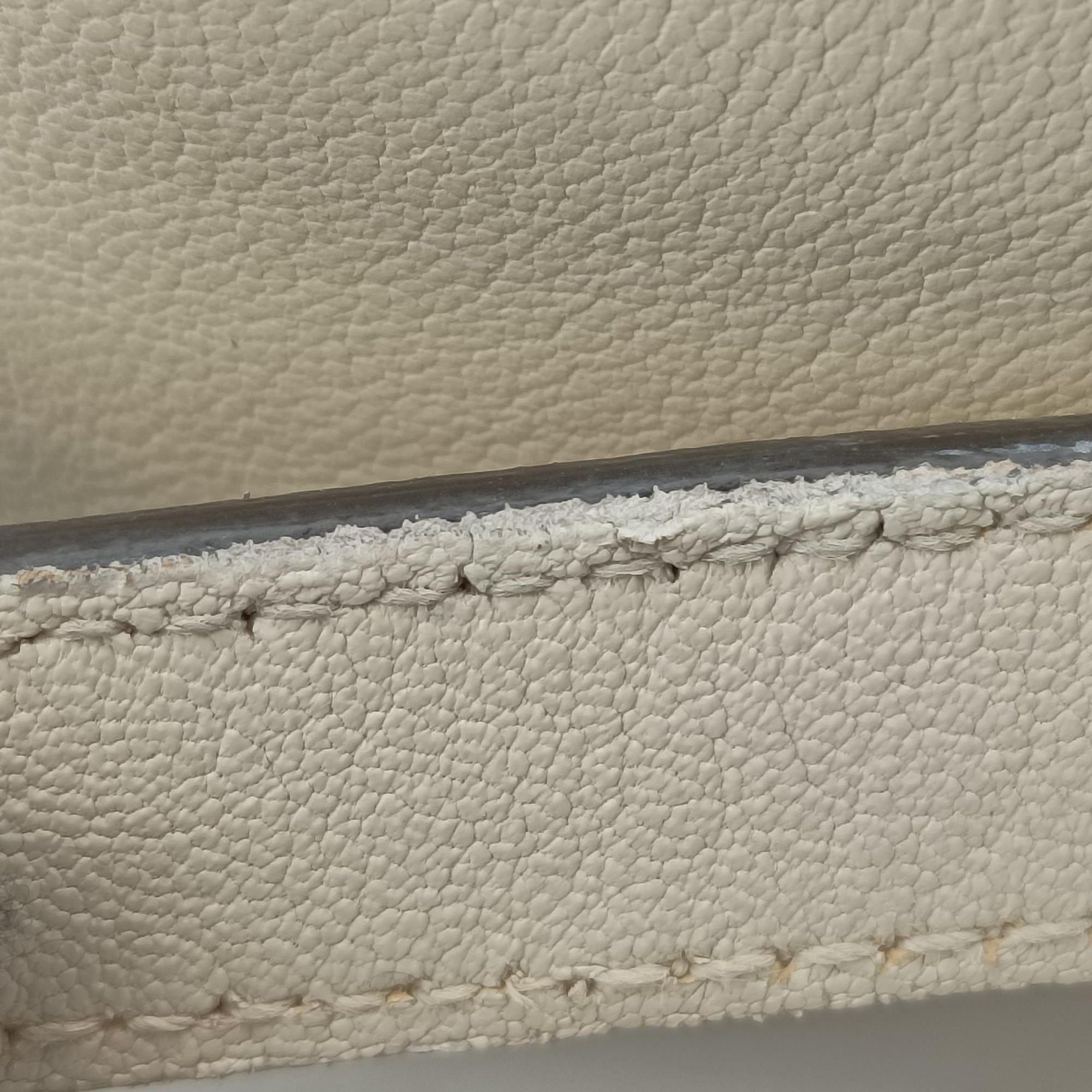 Pre-owned Gucci Blondie White Leather 742360 shoulderbag | stylenewstar