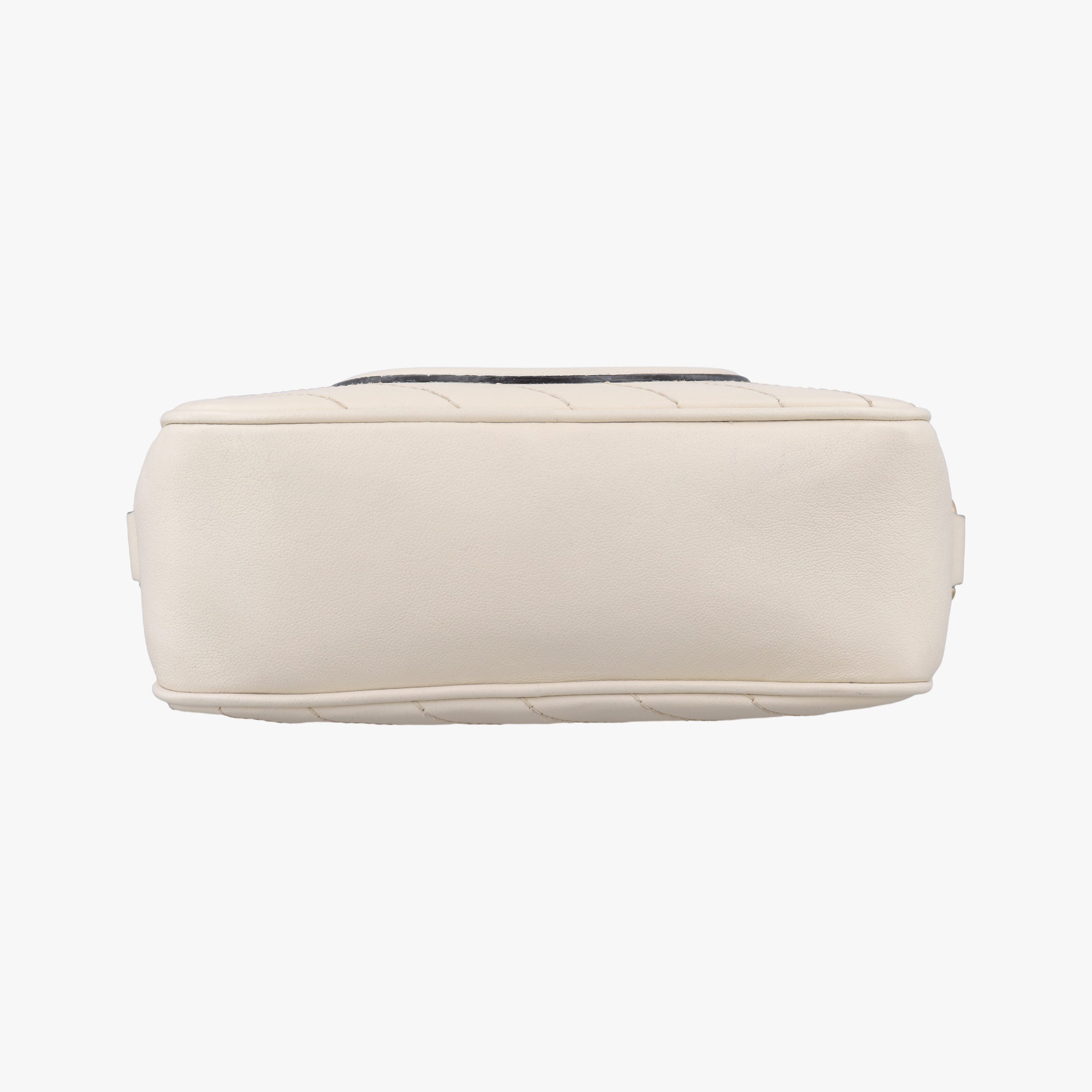 Pre-owned Gucci Blondie White Leather 742360 shoulderbag | stylenewstar