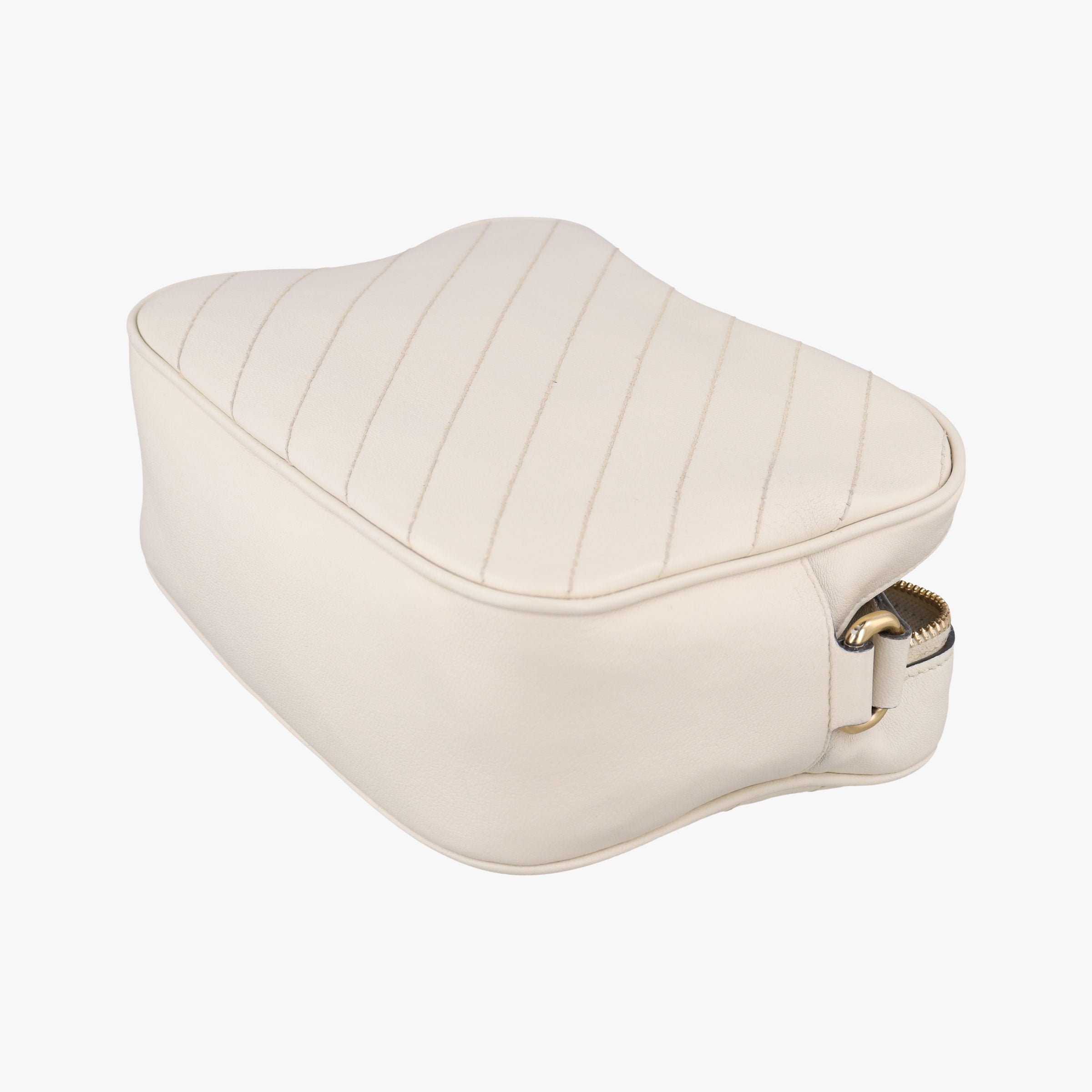Pre-owned Gucci Blondie White Leather 742360 shoulderbag | stylenewstar