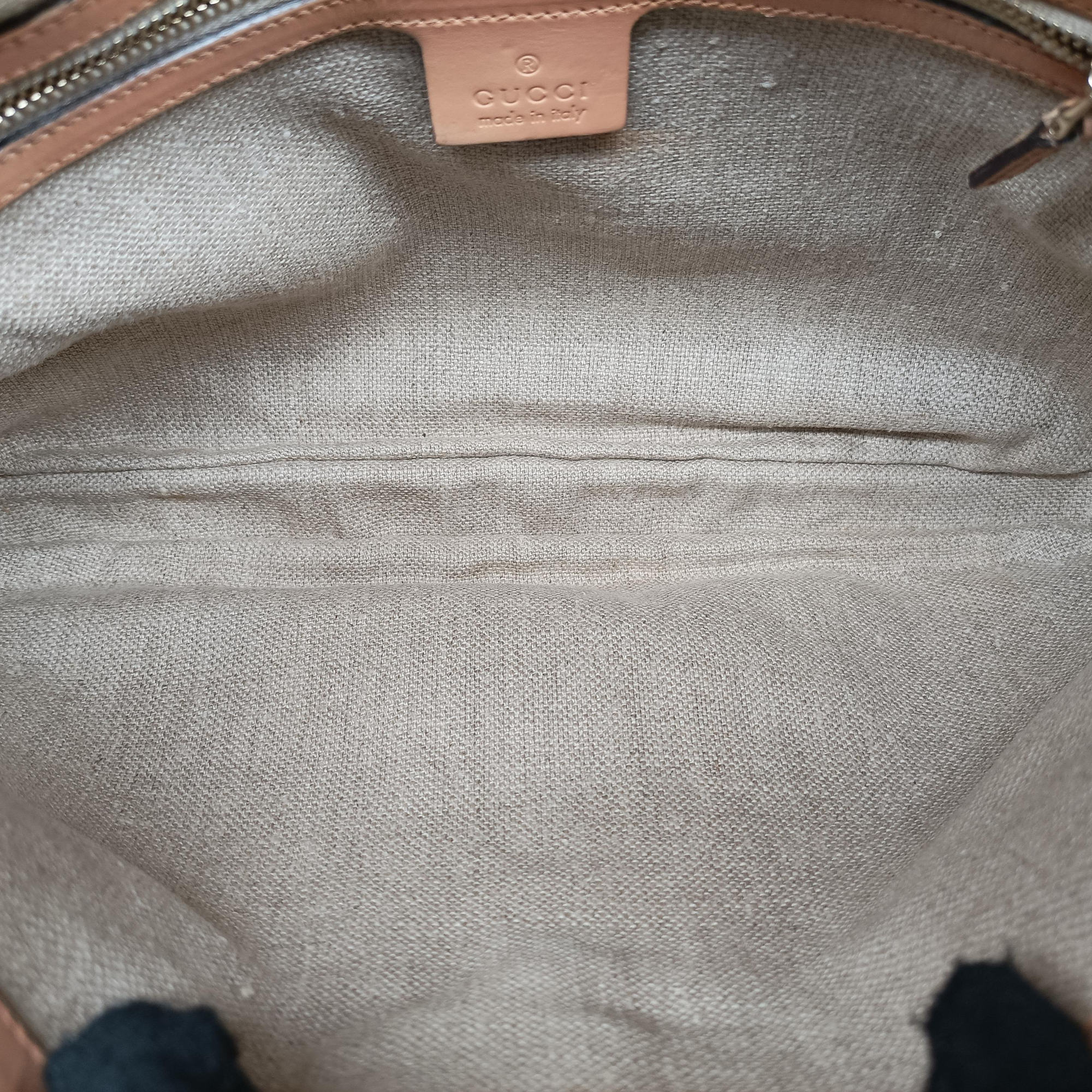 Pre-owned Gucci Flora Jackie Hobo White×Multicolour canvas×leather 137335 handbag | stylenewstar