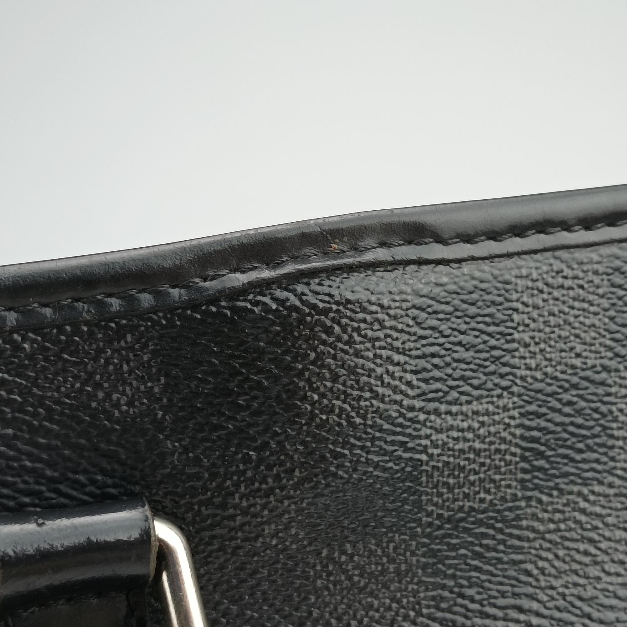 Pre-owned Louis Vuitton TADAO Noir Damier Graphite N51192 shoulderbag | stylenewstar
