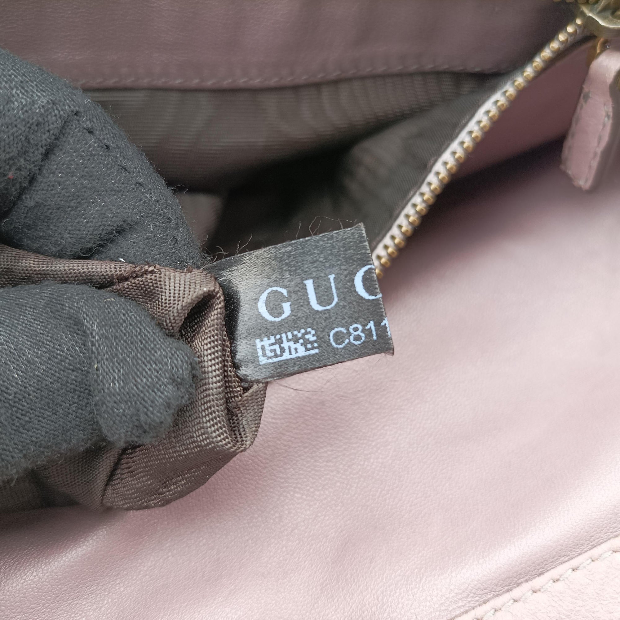 Pre-owned Gucci python hobo purple snakeskin 232942 shoulderbag | stylenewstar