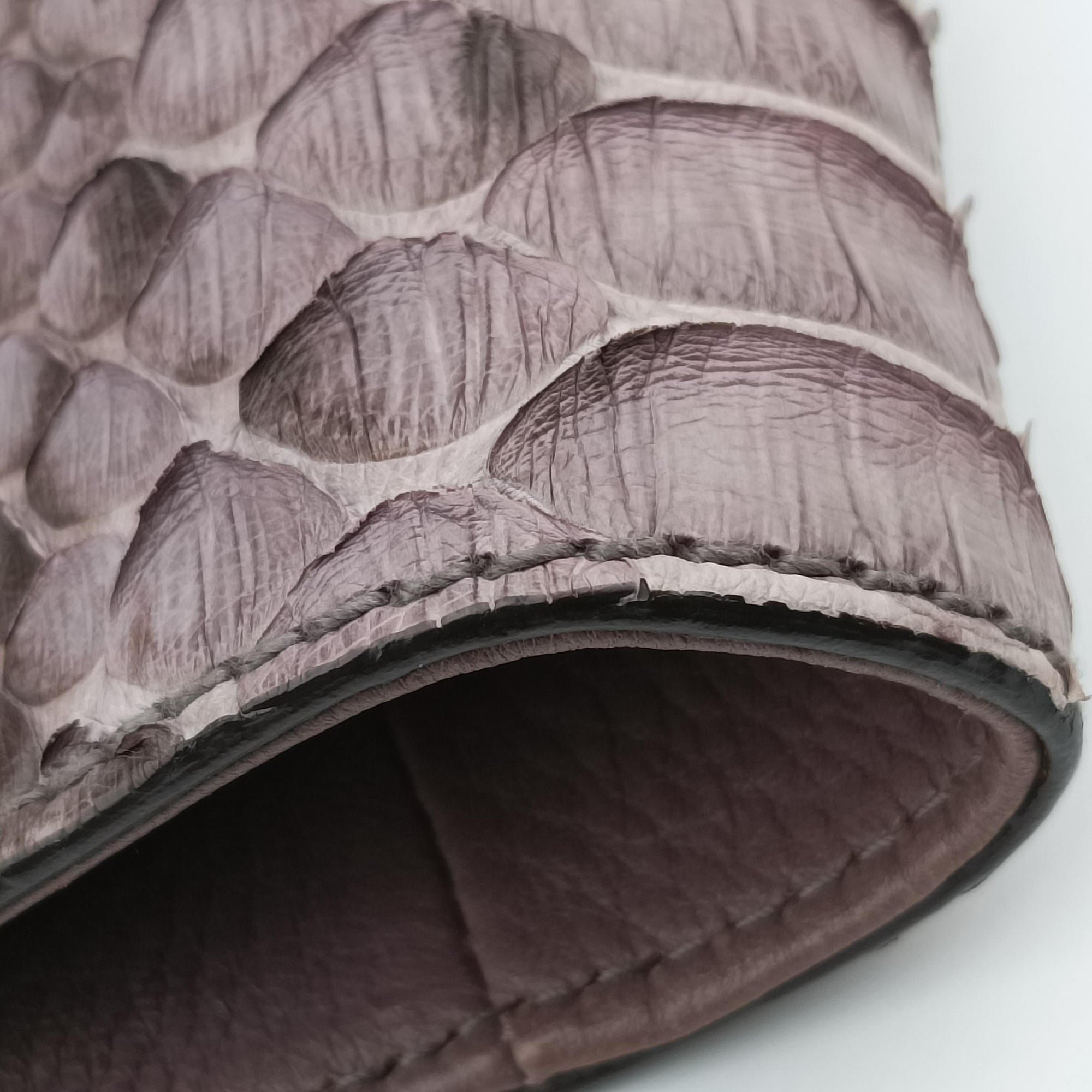 Pre-owned Gucci python hobo purple snakeskin 232942 shoulderbag | stylenewstar