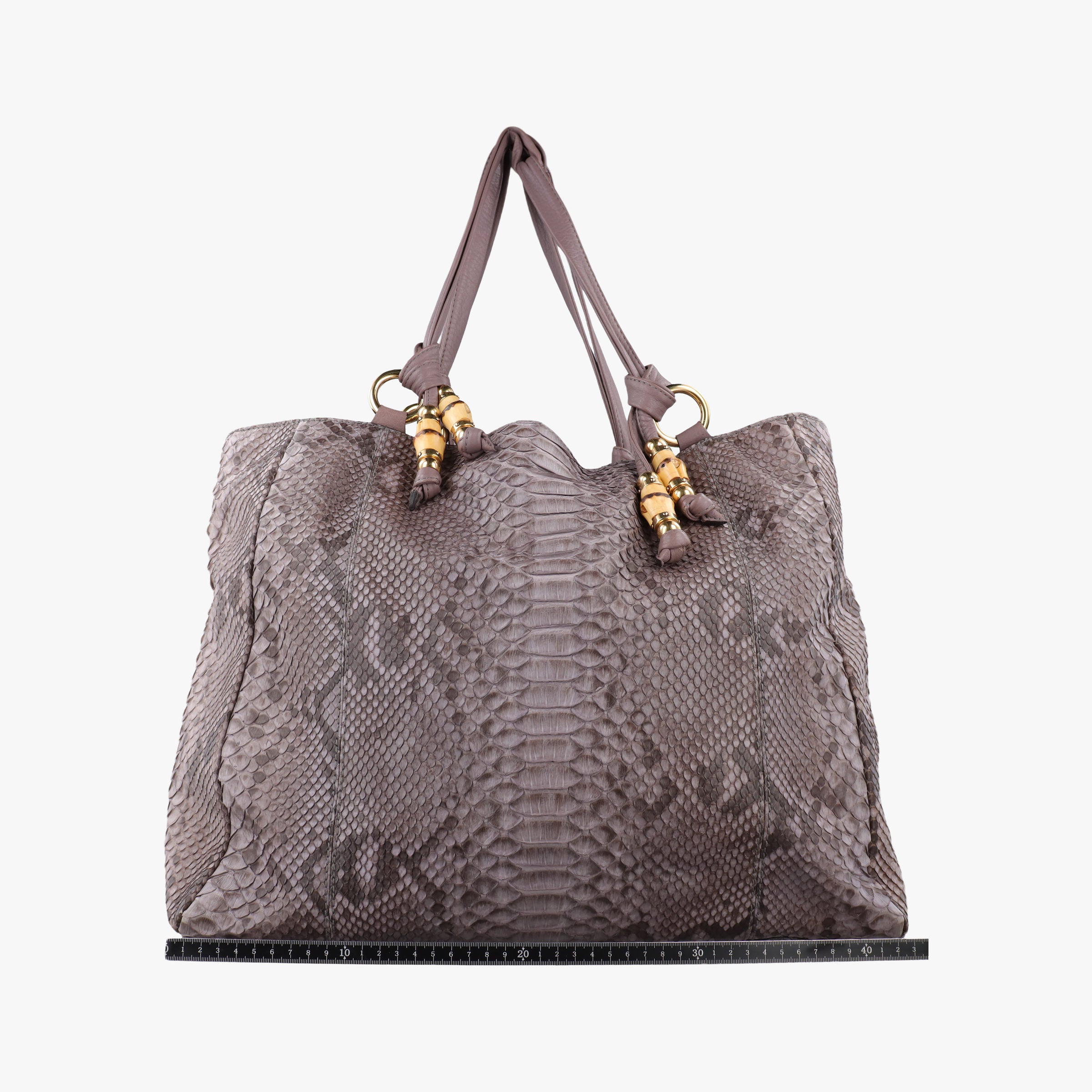 Pre-owned Gucci python hobo purple snakeskin 232942 shoulderbag | stylenewstar